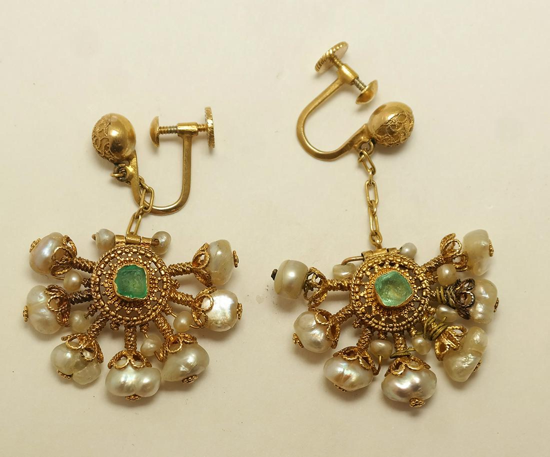 Pair of Etruscan-Style Earrings (1 of 3)