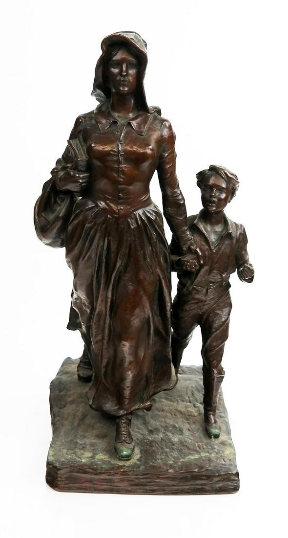 Bryant P. BAKER: "The Pioneer Woman," 1927 (1 of 8)