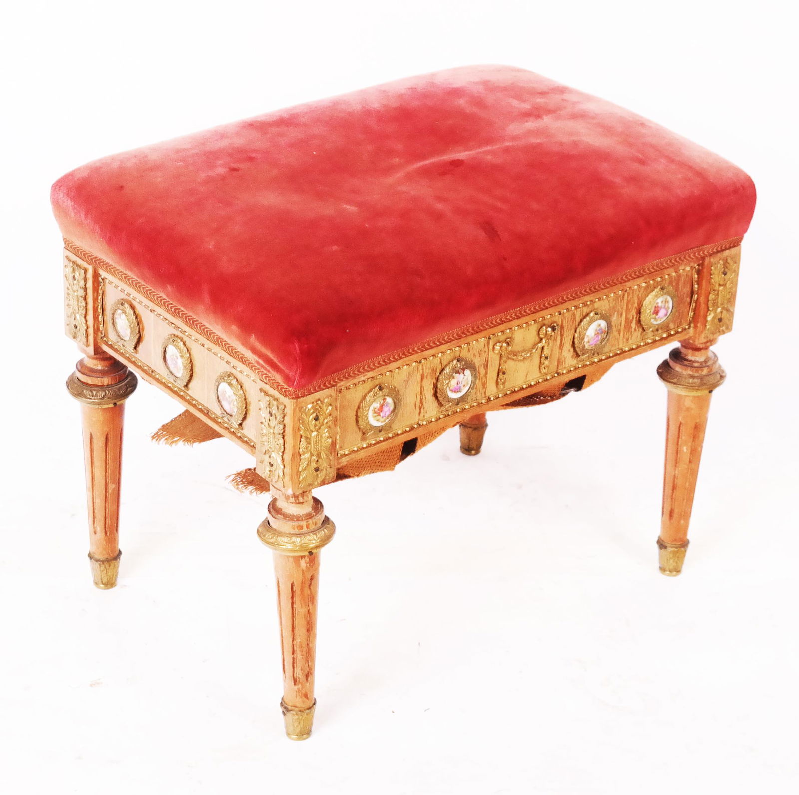 French Empire-Style Footstool (1 of 9)