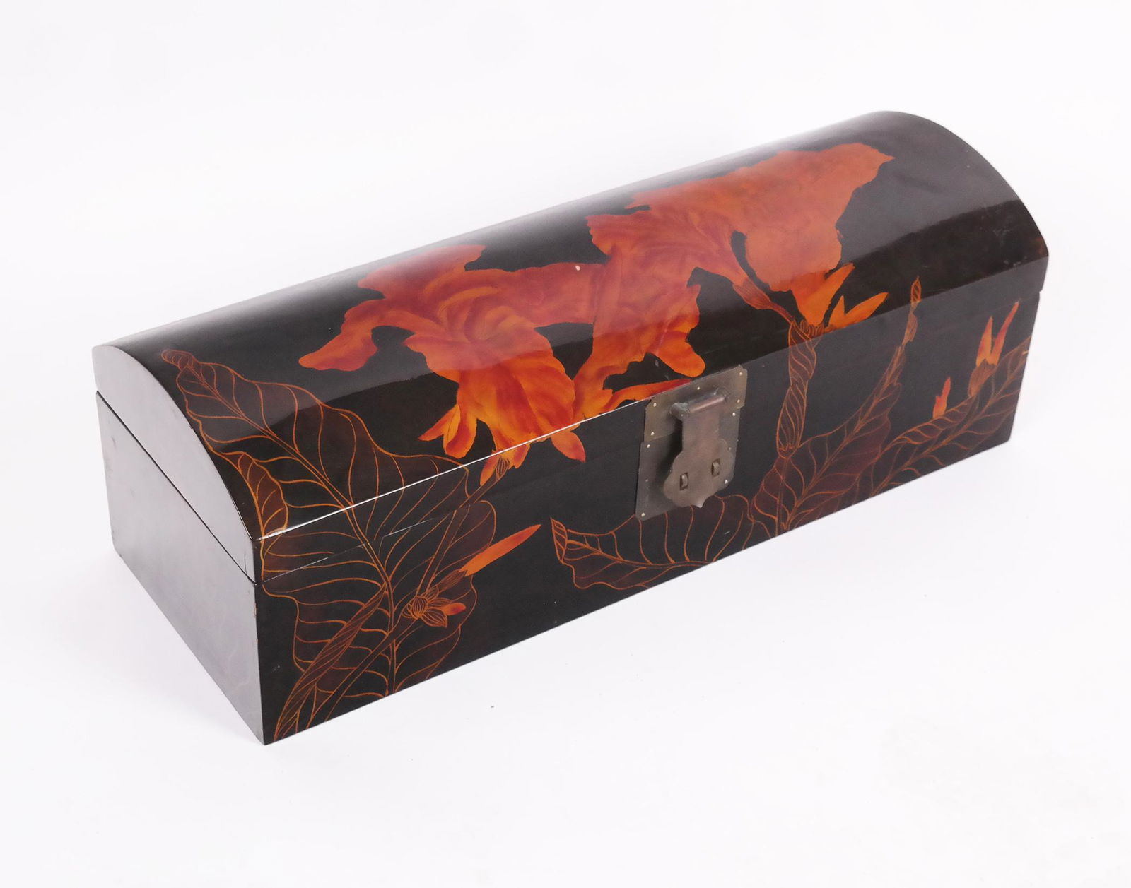 Chinese Lacquered Storage Box (1 of 9)