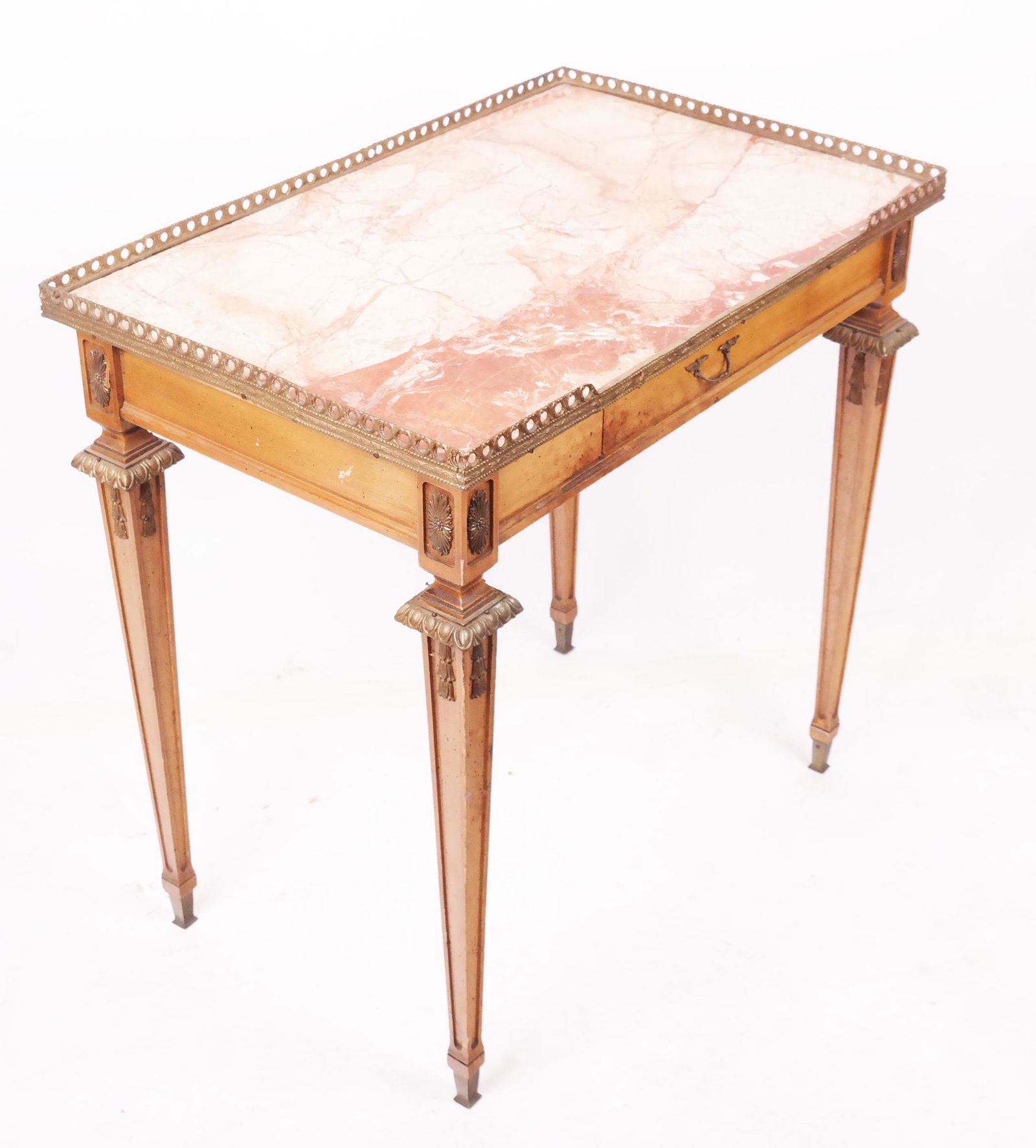 Neoclassical-Style Bronze Mounted Writing Desk (1 of 8)