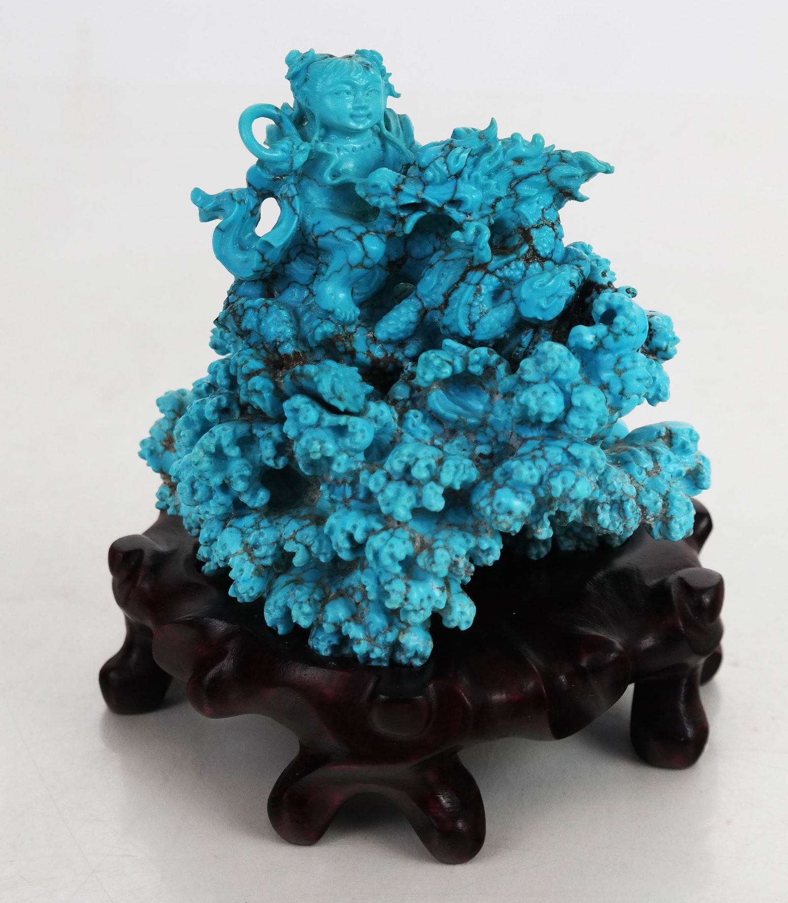 Chinese Carving of Young Girl (1 of 9)