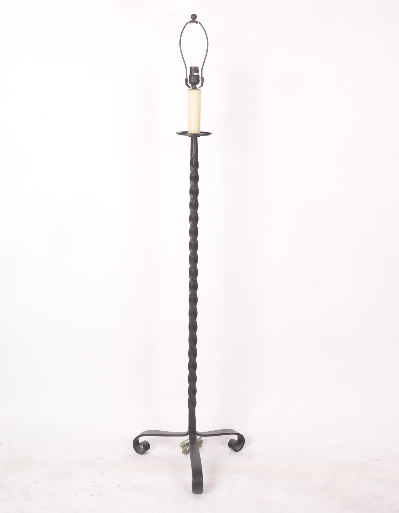 Wrought Iron Floor Lamp (1 of 5)