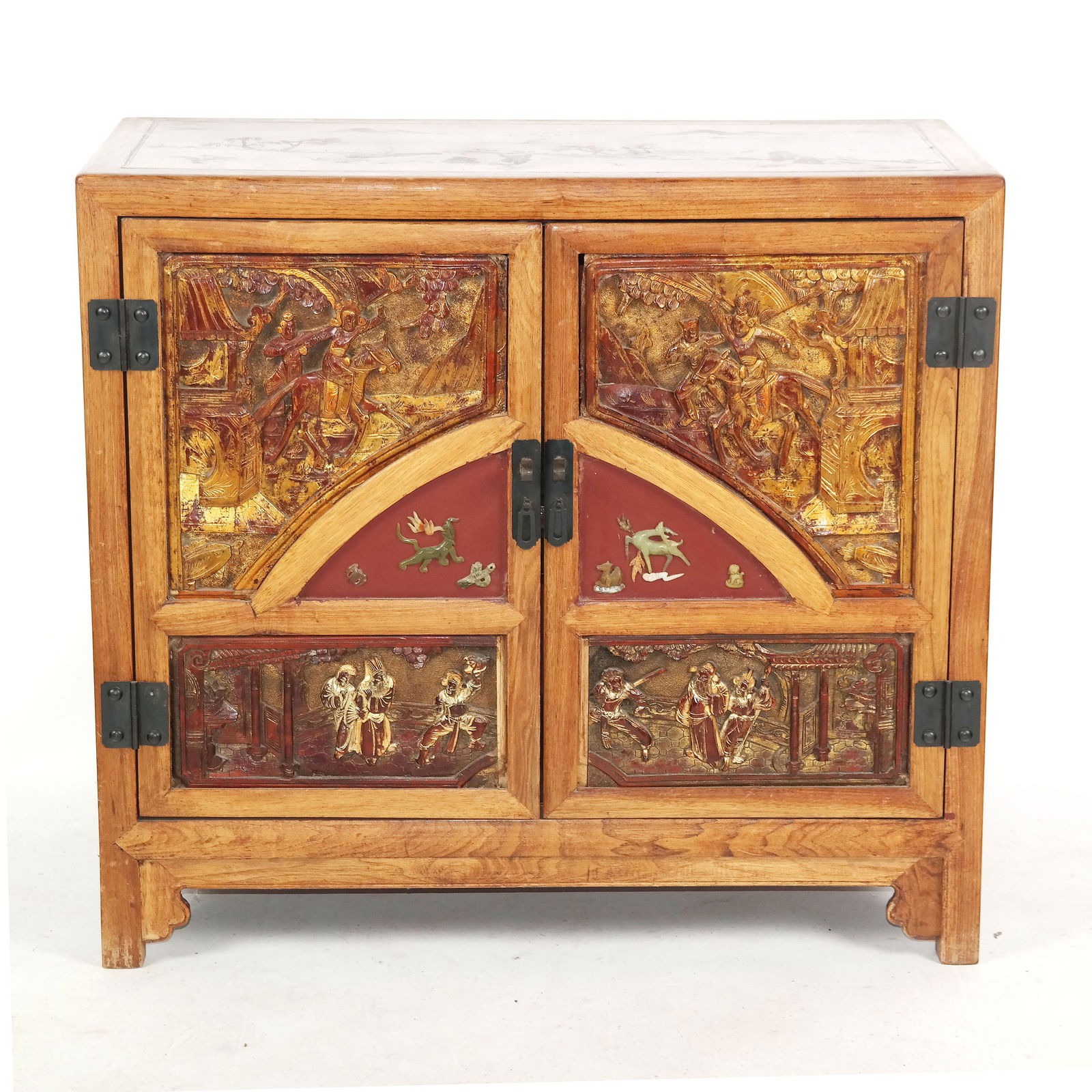 Chinese Two-Door Cabinet (1 of 7)