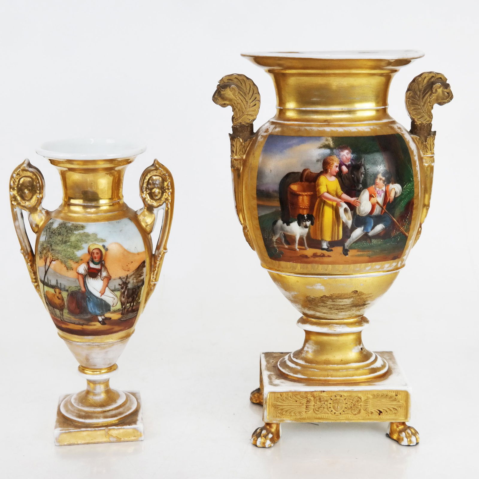 Two Paris Porcelain-Style Vases (1 of 10)
