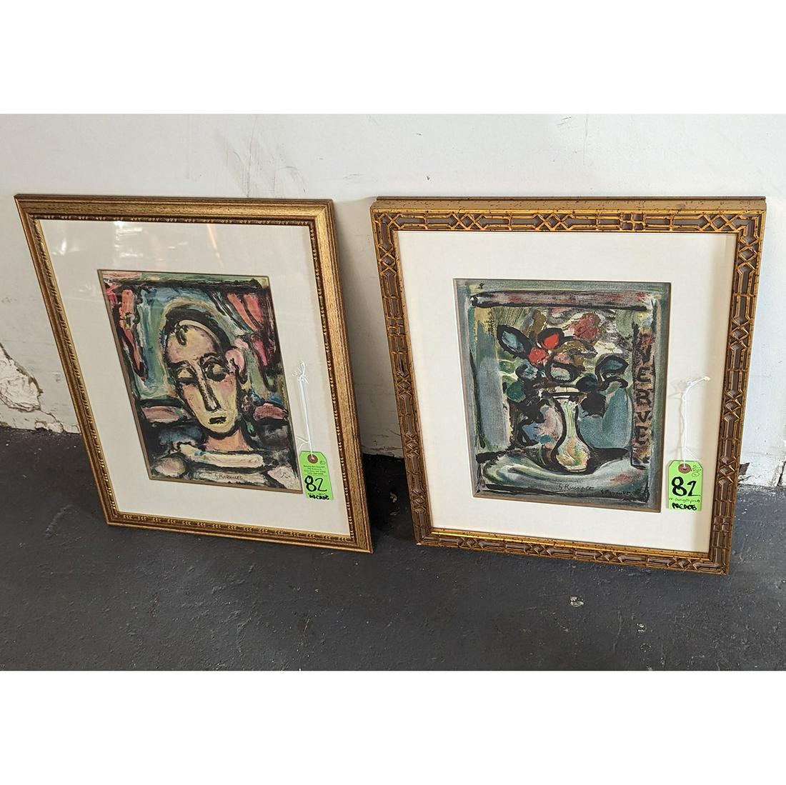 Georges ROUAULT: Pair of Lithographs (1 of 9)