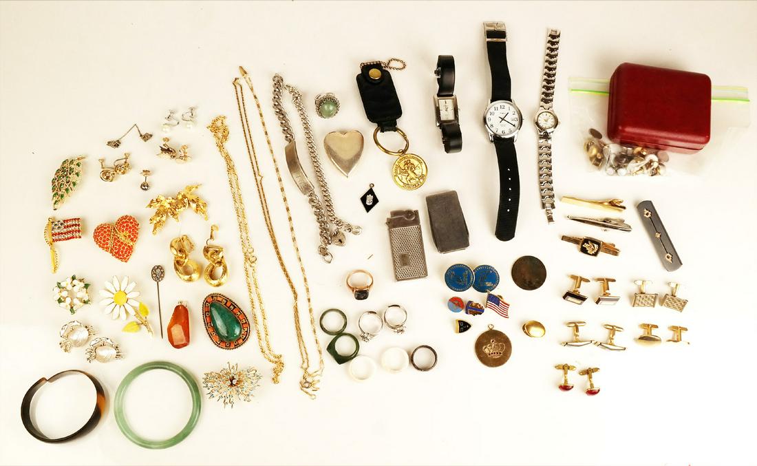 Estate Lot of Costume Jewelry (1 of 4)