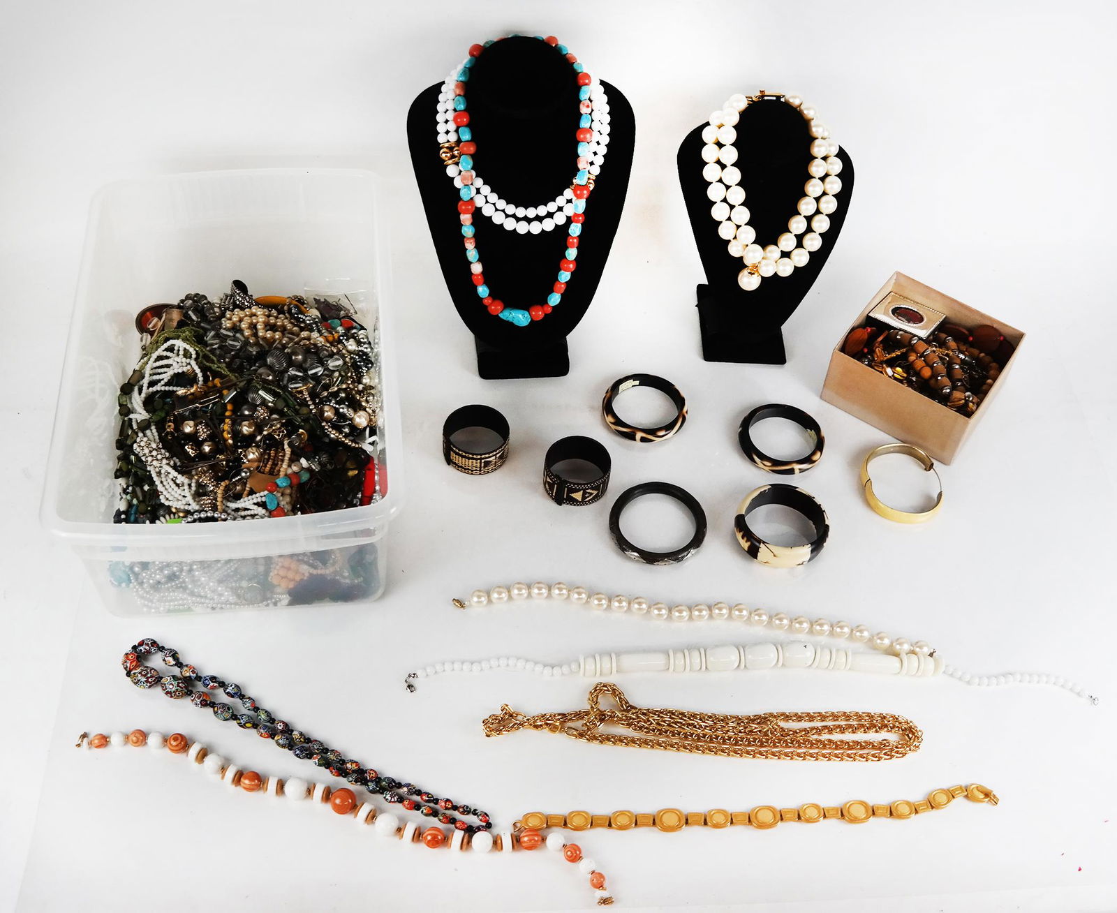 Large Assortment of Vintage Costume Jewelry (1 of 10)