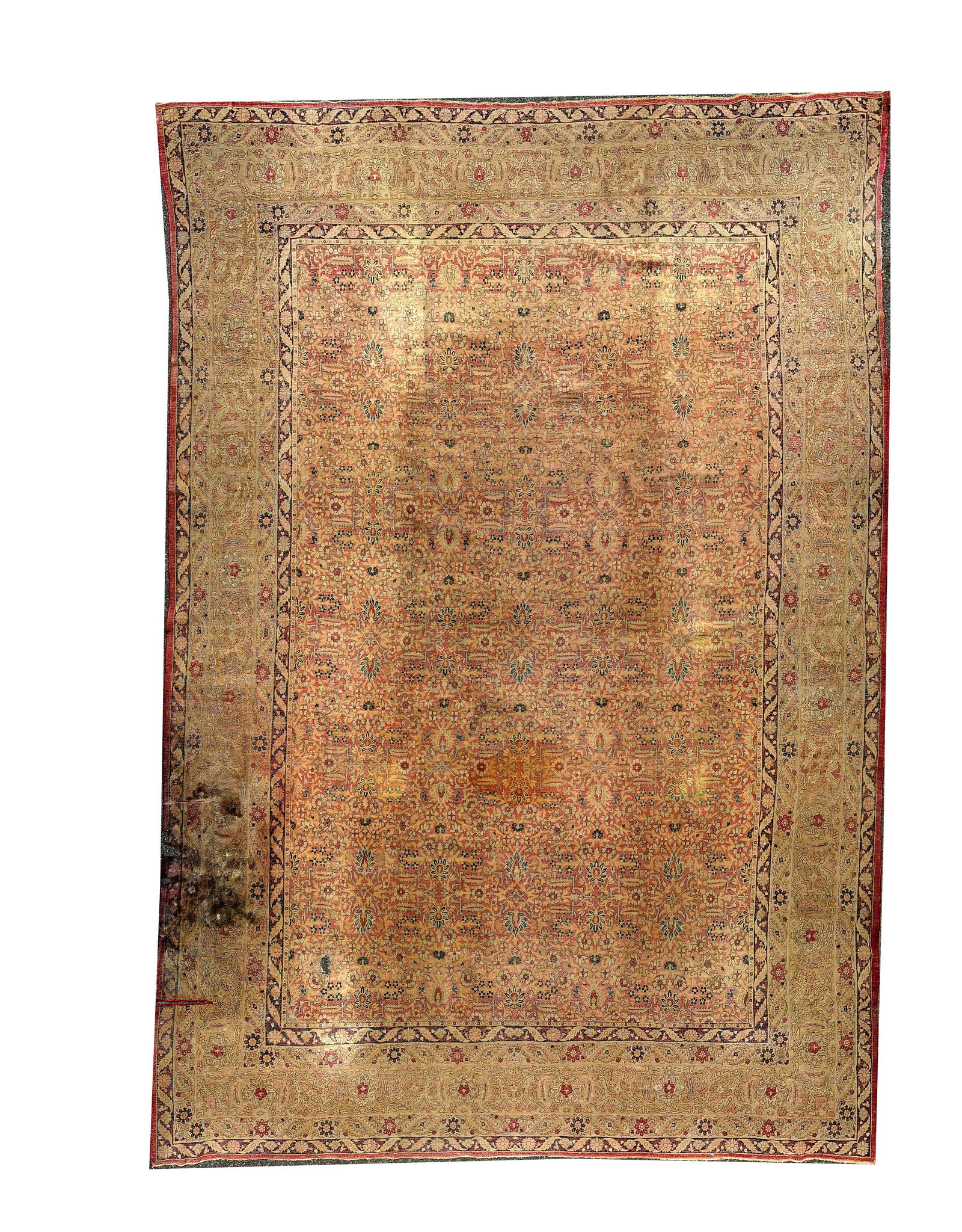 Large Kirman Laver Persia Carpet (1 of 12)