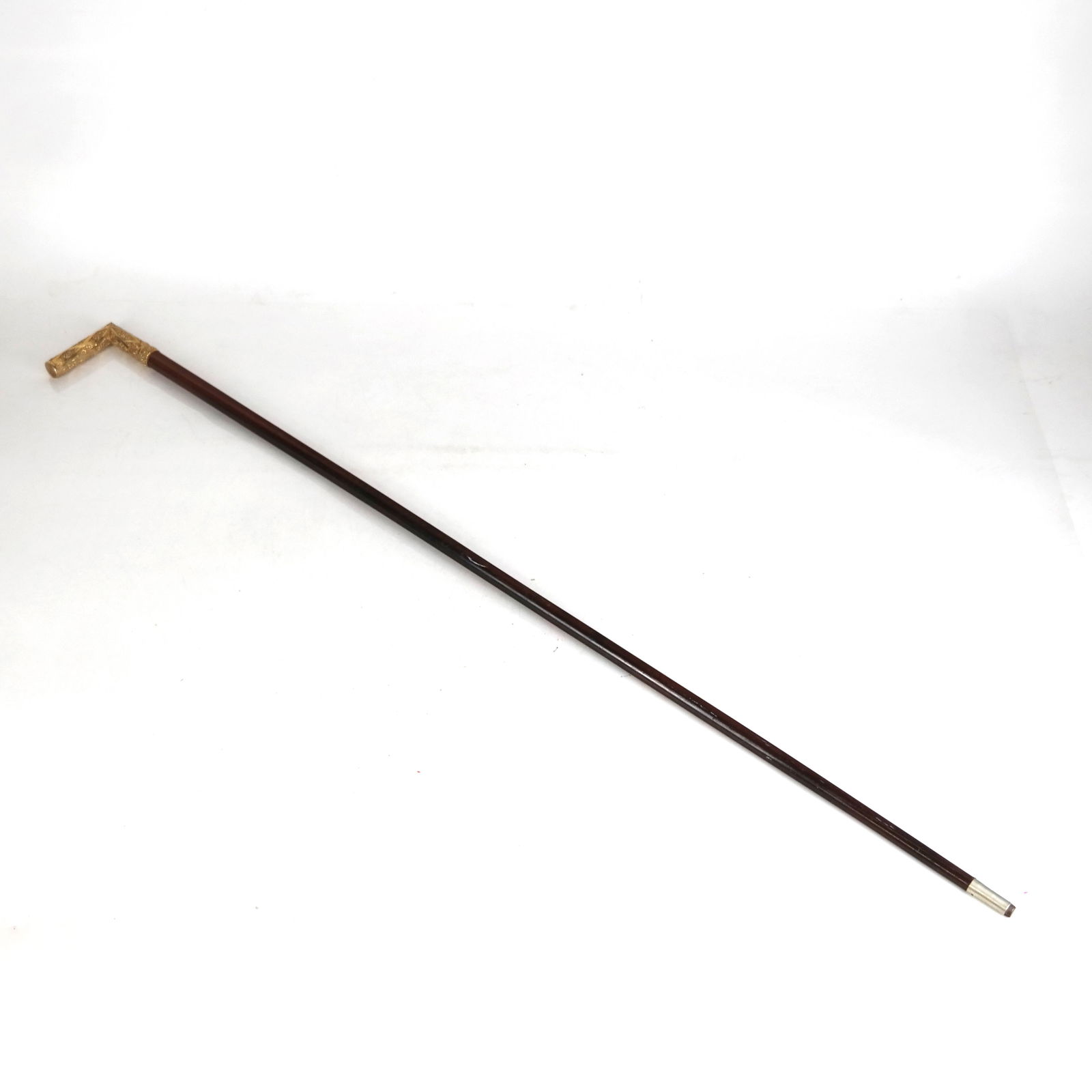 Gold-Mounted Walking Cane, Circa 1880 (1 of 11)