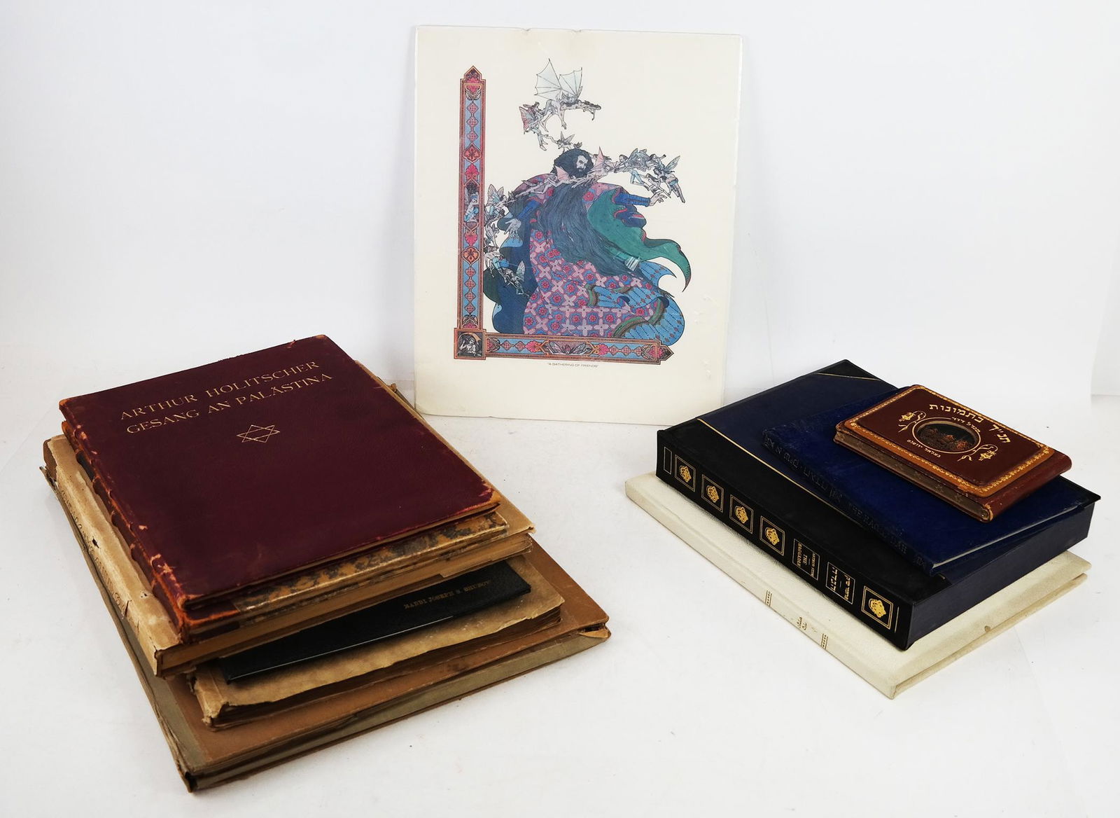 Assembled Group of Judaica and Art Books (1 of 7)