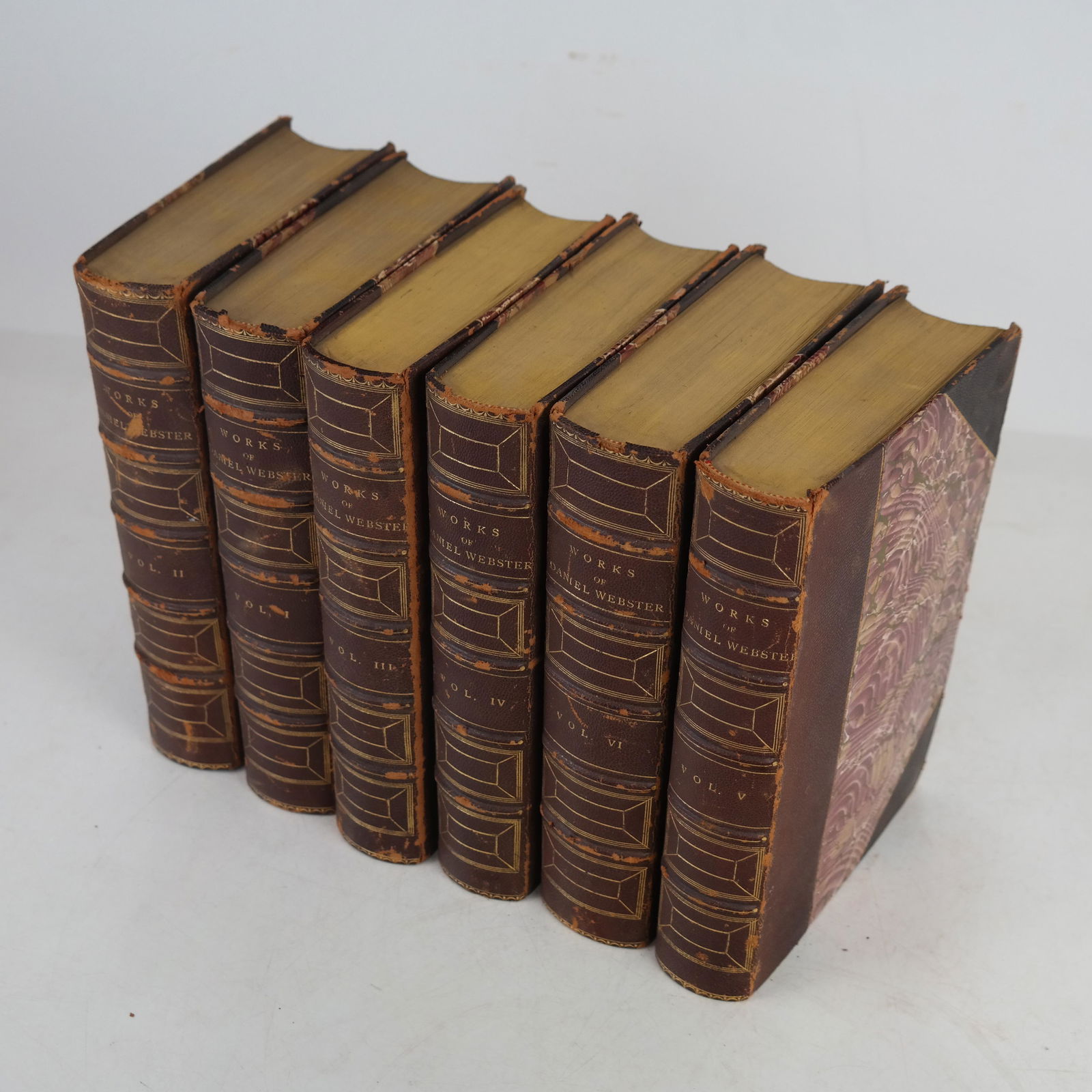 Works of Daniel Webster - 6 Volumes, Circa 1853 (1 of 7)