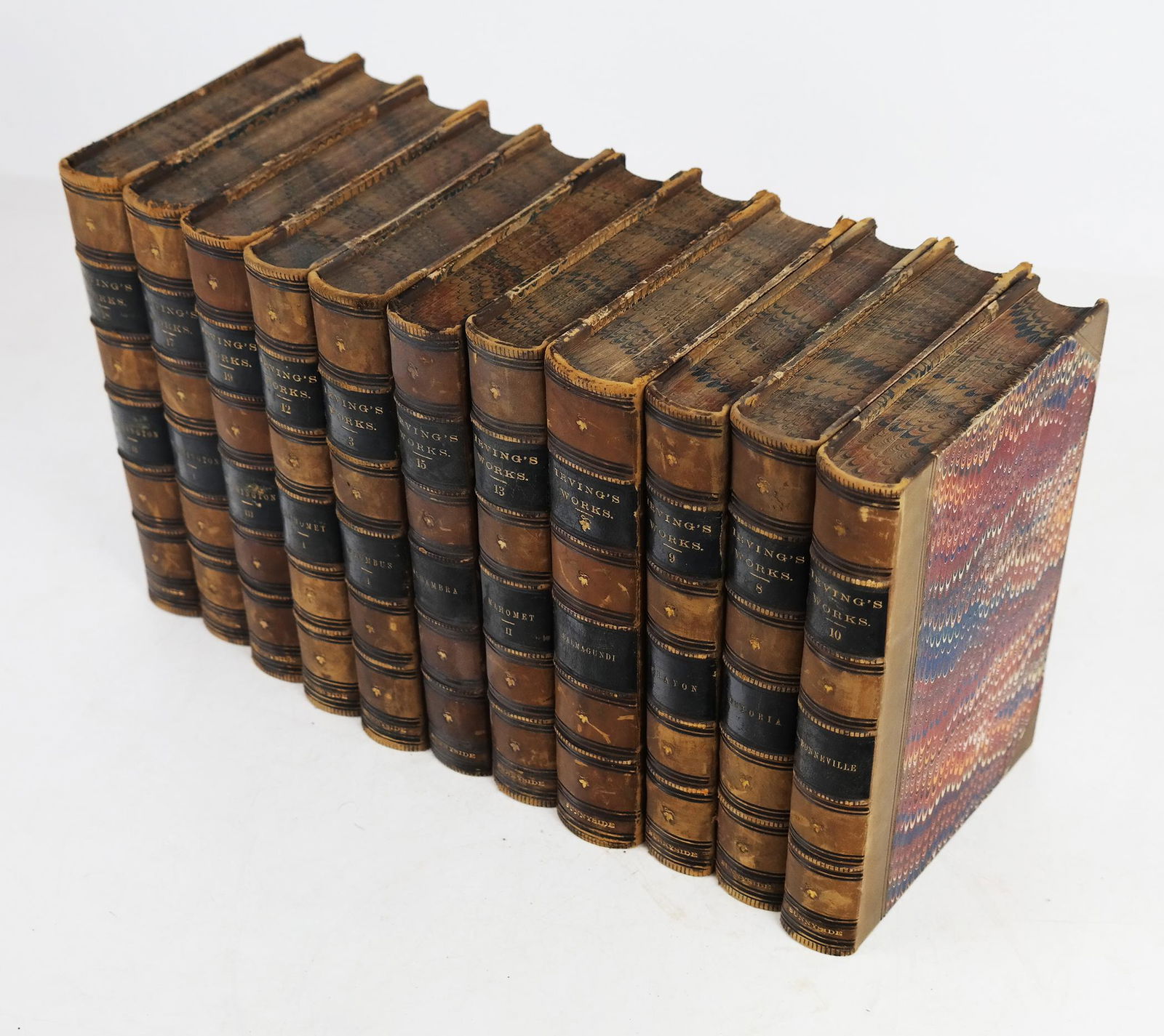 Irving's Works - 11 Volumes, circa 1860 (1 of 9)
