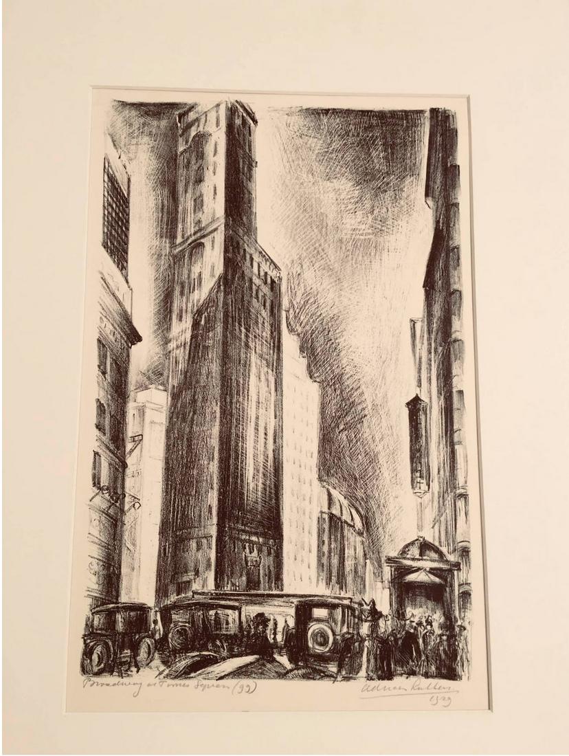 Henri GEERTSEN: Large Continental Pastel of Canal (1 of 12)