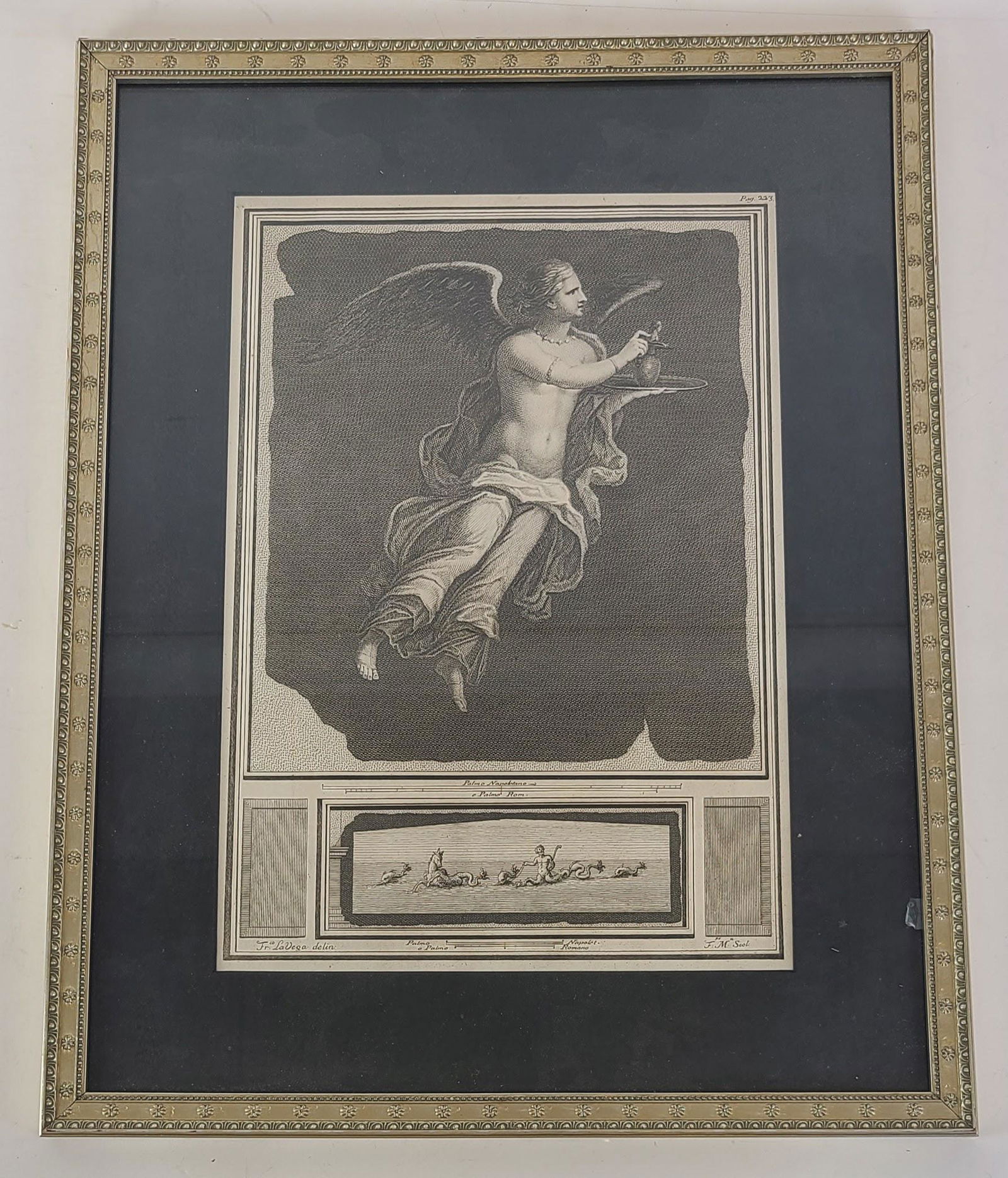 Francisco de la VEGA: Angel/Winged Woman - Etching (1 of 11)