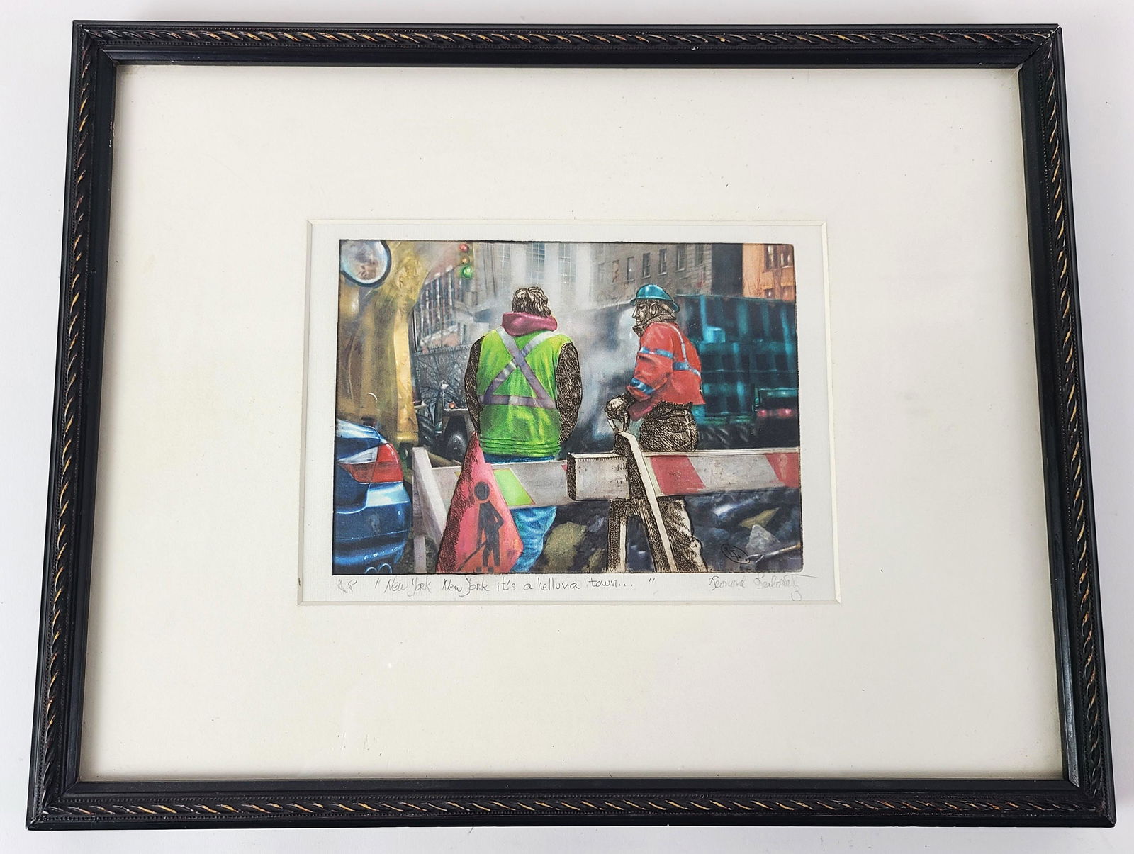 Leonard LEIBOWITZ: "New York..." - Mezzotint (1 of 16)