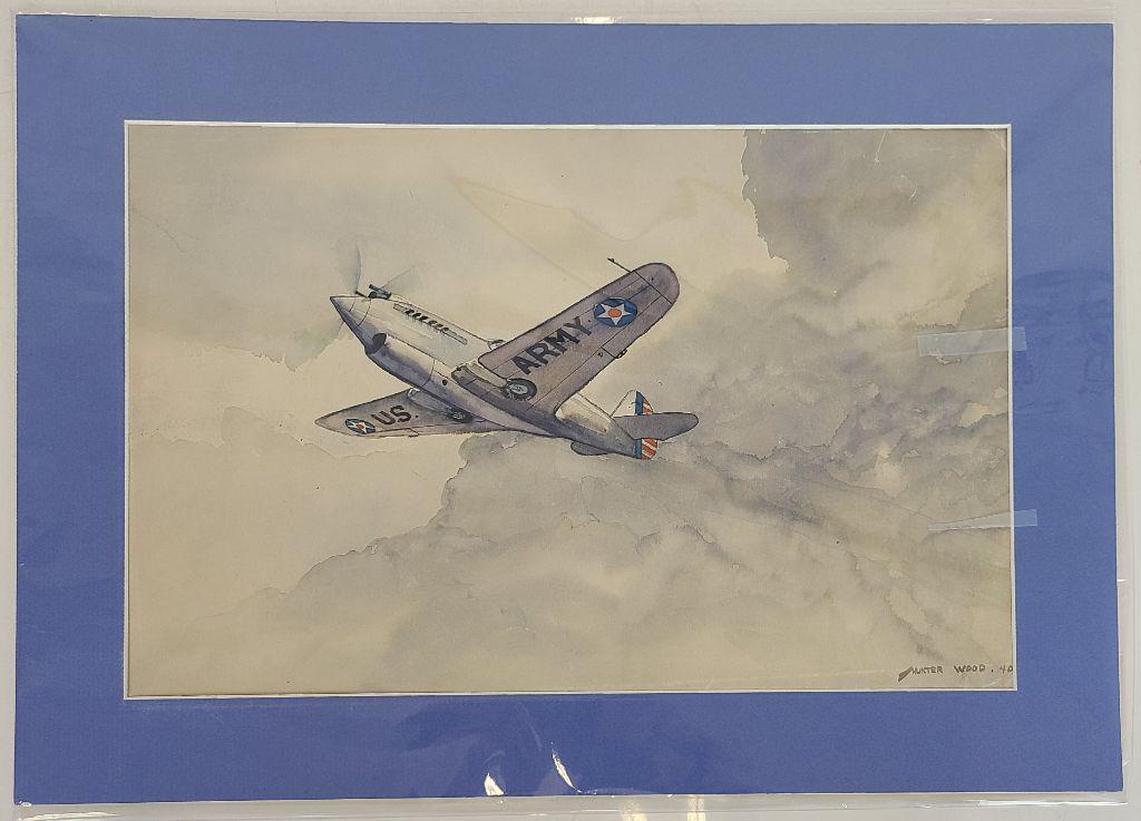 Hunter WOOD: "Curtiss P-40 Warhawk" (1940) - W/C (1 of 7)