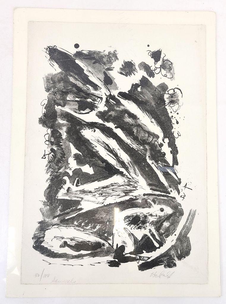 Milton E. HEBALD: "S is..." (1966) - Lithograph (1 of 9)