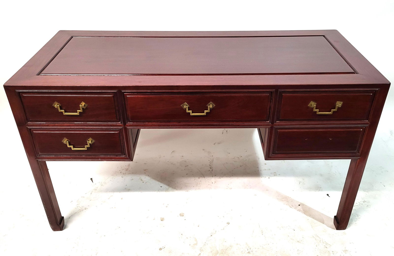 Chinese Chippendale-Style Executive Desk (1 of 11)