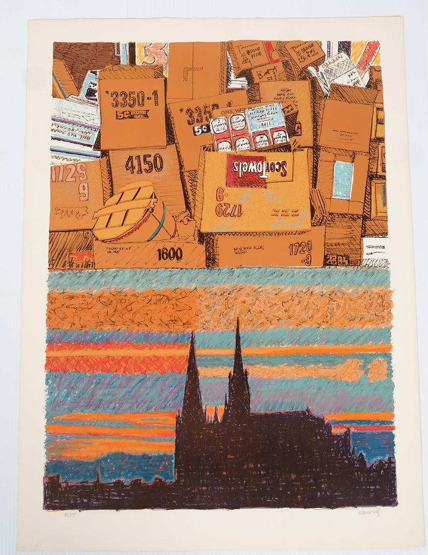 Howard KANOVITZ: "The Ground Above Us" (1980) (1 of 10)