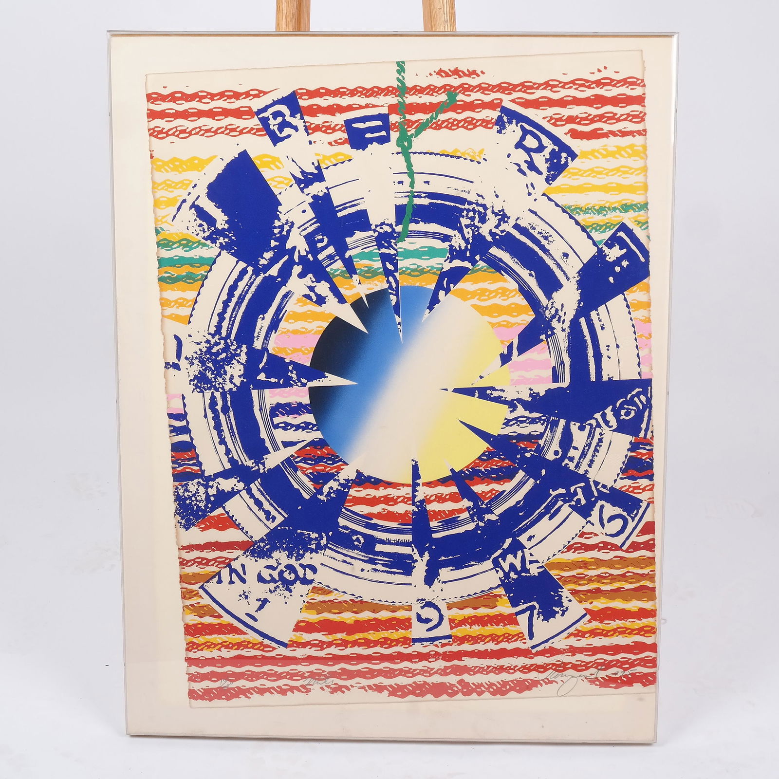 James ROSENQUIST: "Miles" (1975) - Silkscreen (1 of 7)