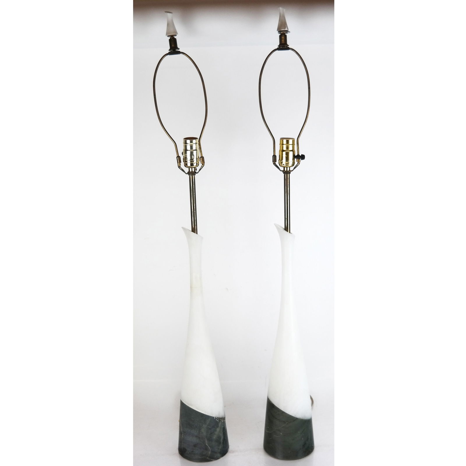 Pair of Modern Marble Table Lamps (1 of 10)