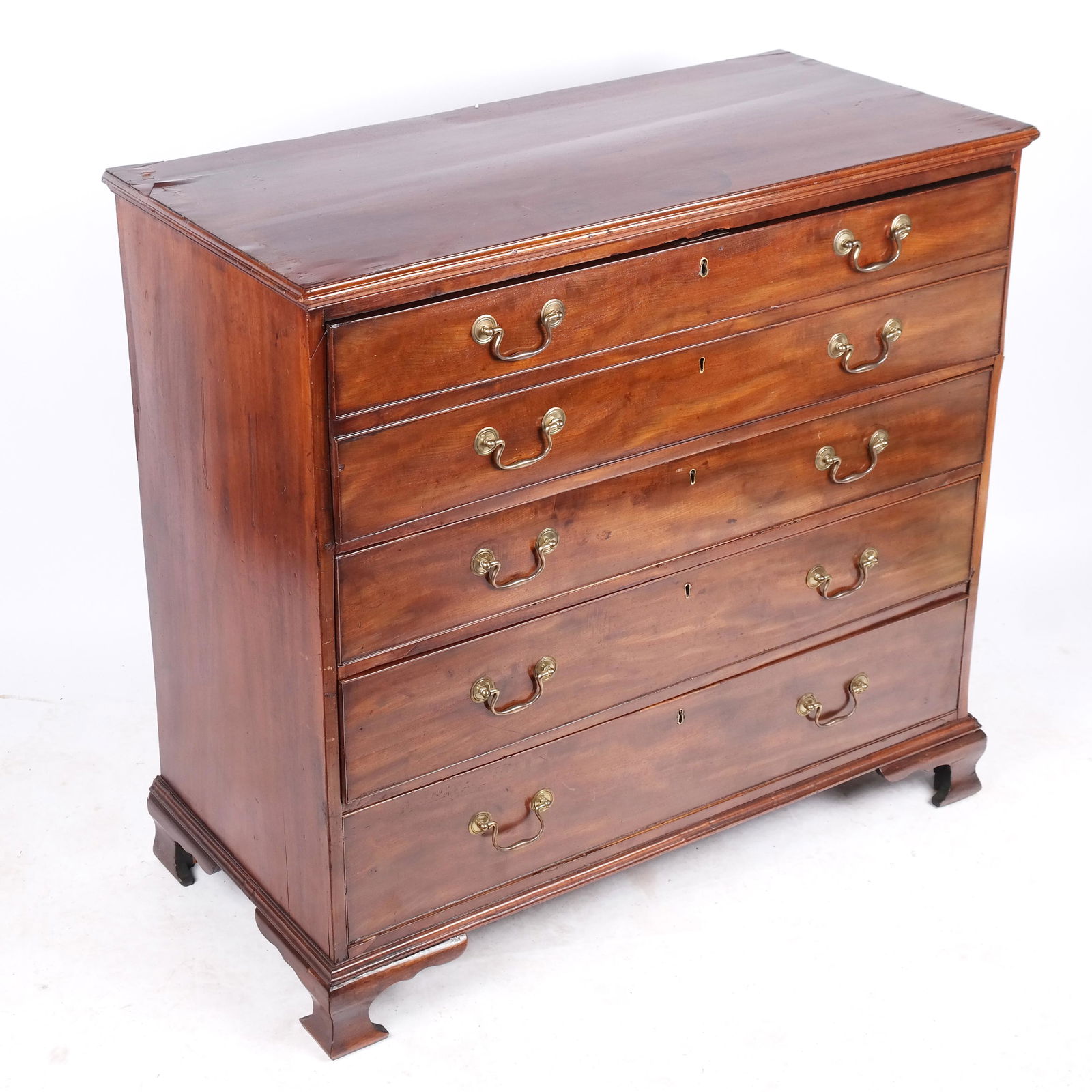 George III Mahogany Butlers Chest of Drawers (1 of 11)