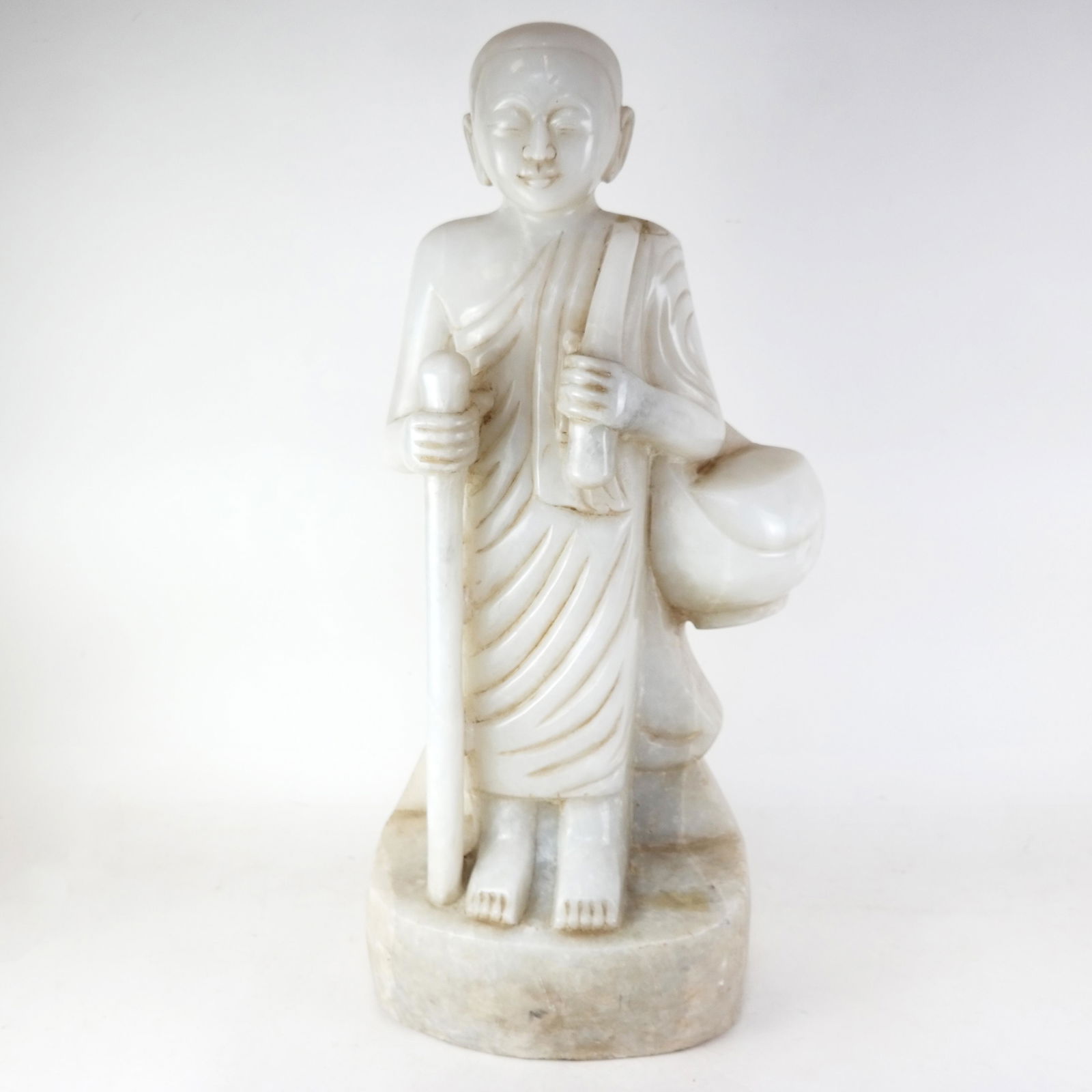 Chinese Carved Stone Figure of a Buddhist Monk (1 of 11)