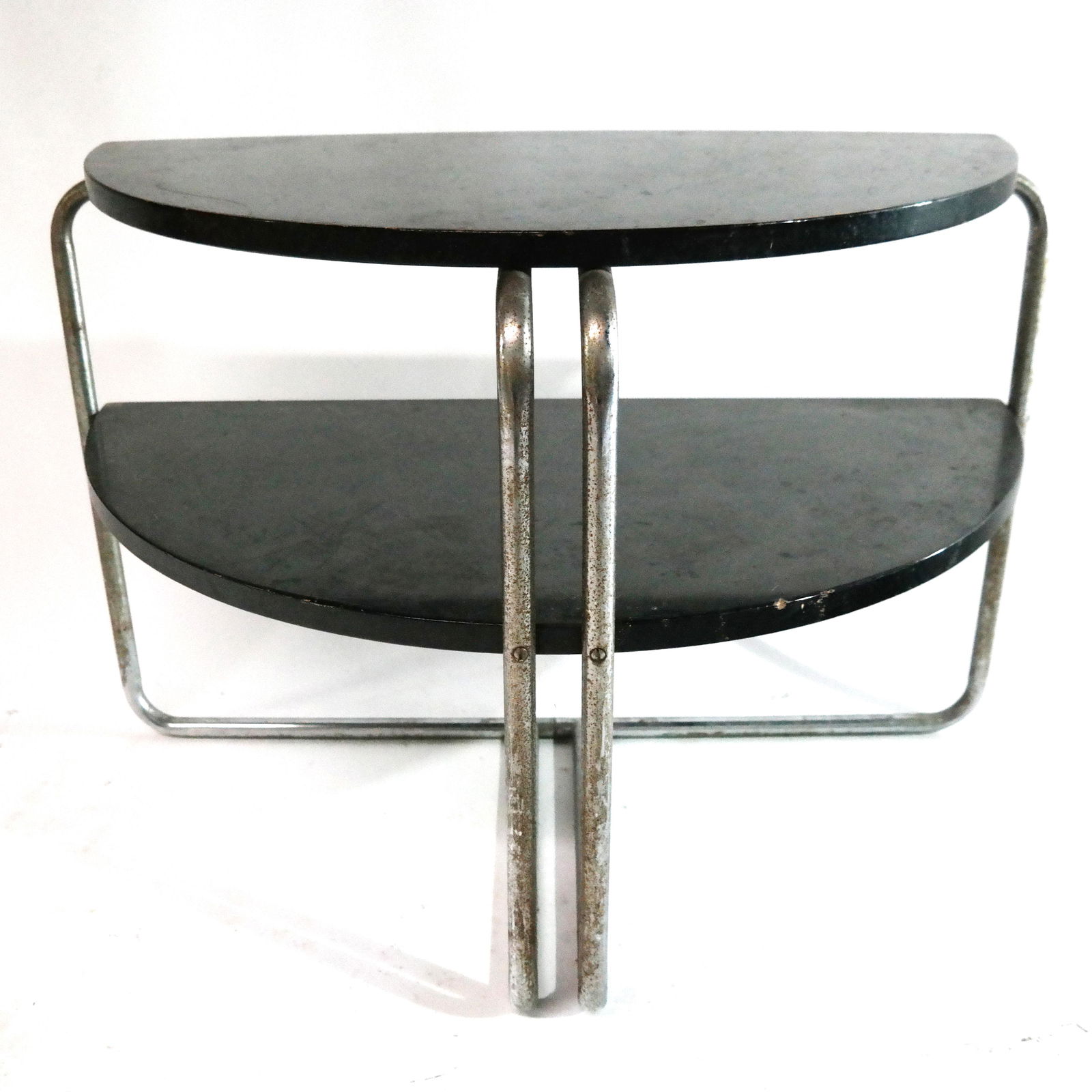 Modern Black & Chrome Low Table (1 of 6)