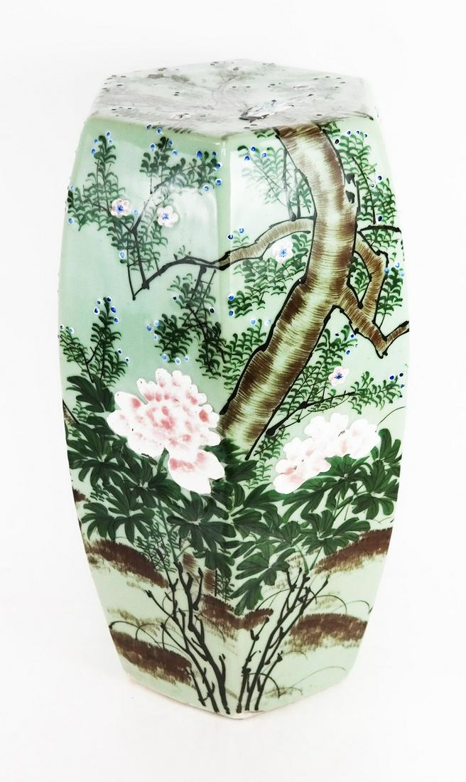 Chinese Glazed Ceramic Garden Seat (1 of 10)