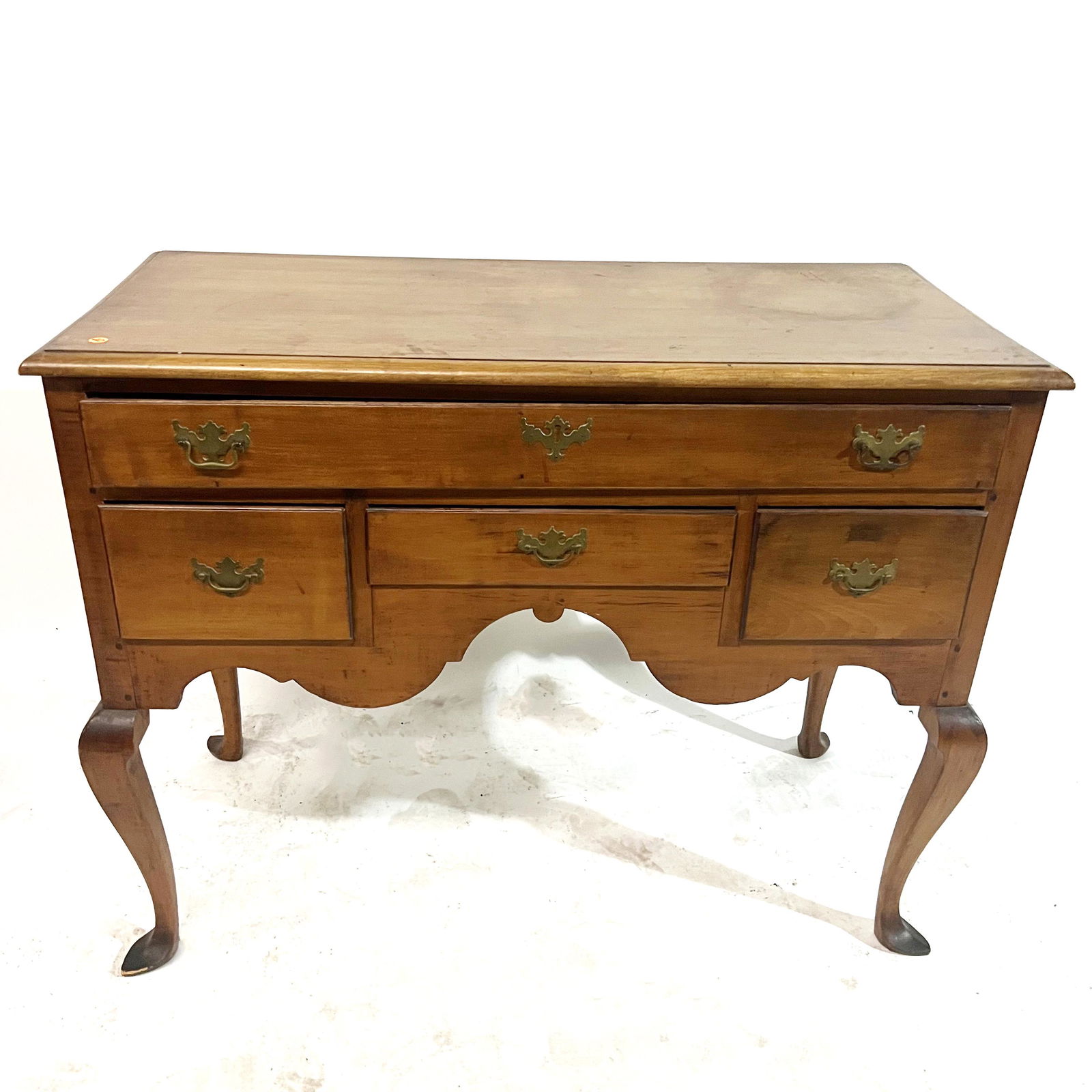 American Queen Anne-Style Lowboy (1 of 7)