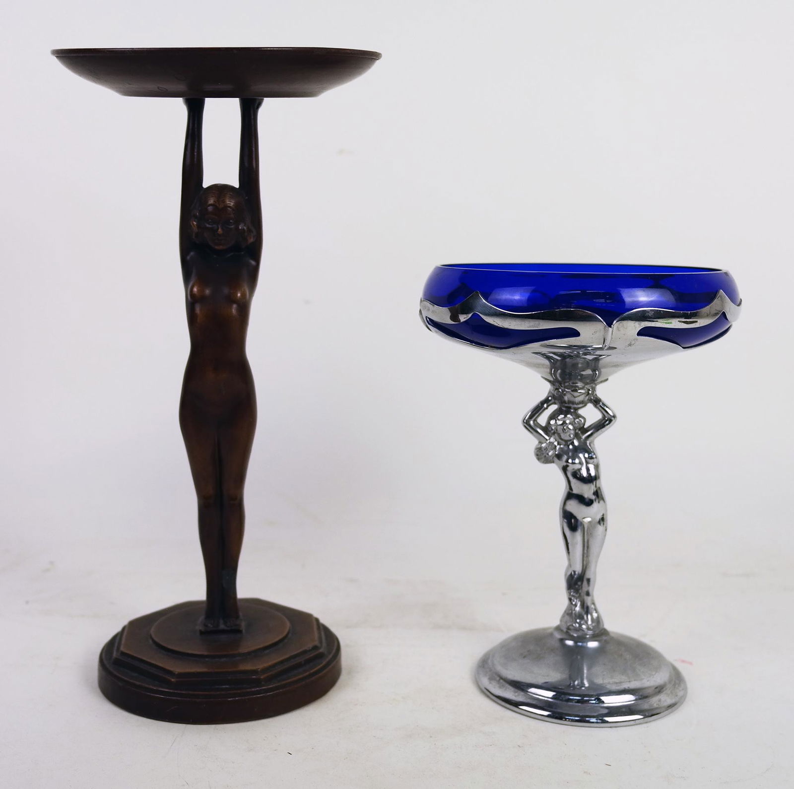 Two Art Deco-Style Metal Sculptures (1 of 14)