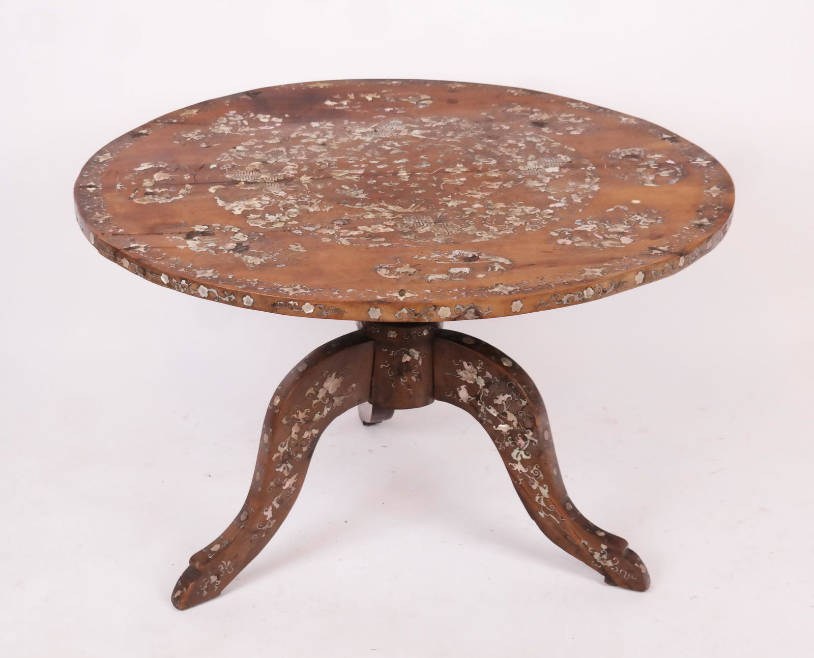 Asian Mother-of-Pearl Inlay Low Table (1 of 10)