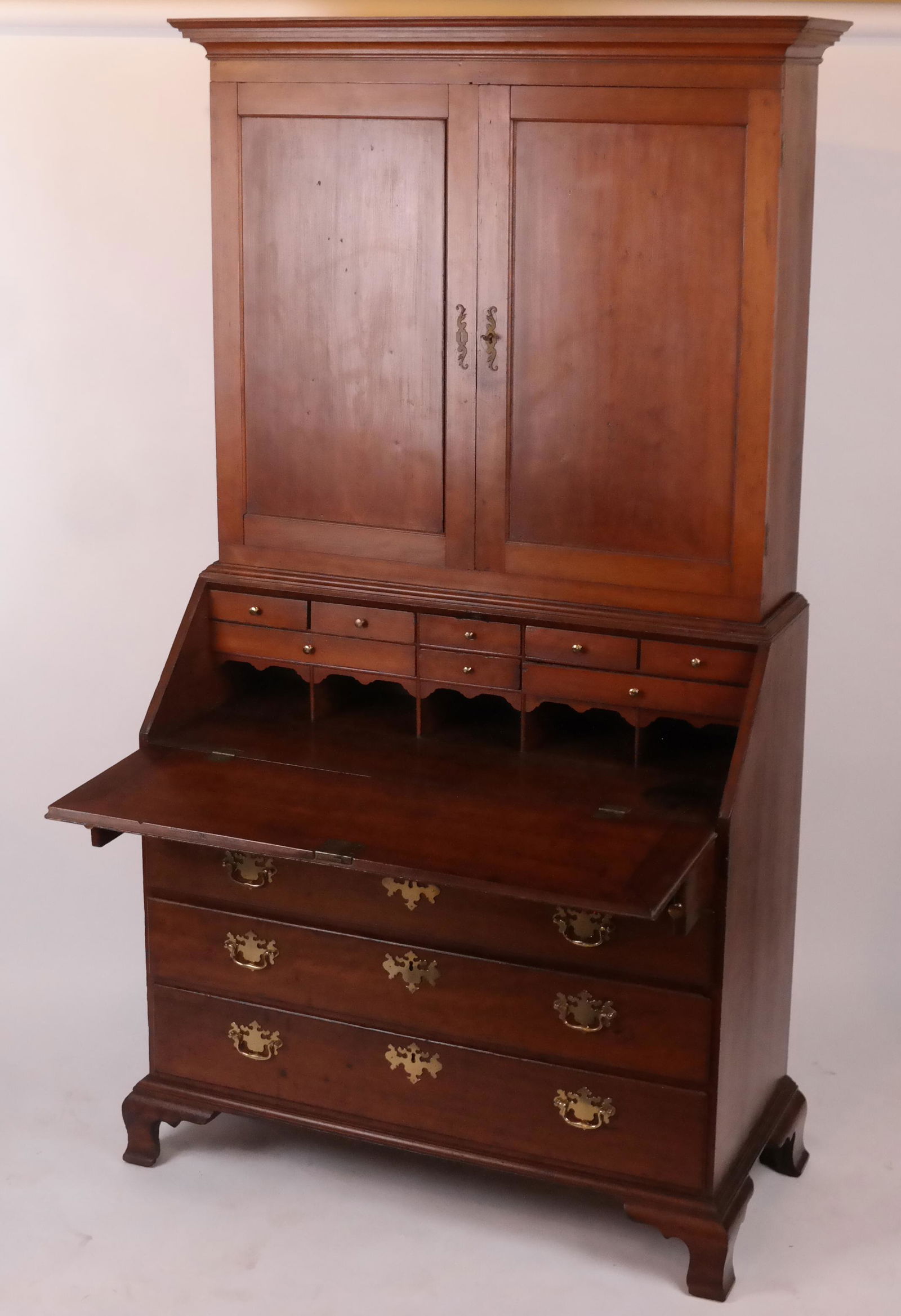 Antique American Secretary Bookcase, c. 1790 (1 of 10)