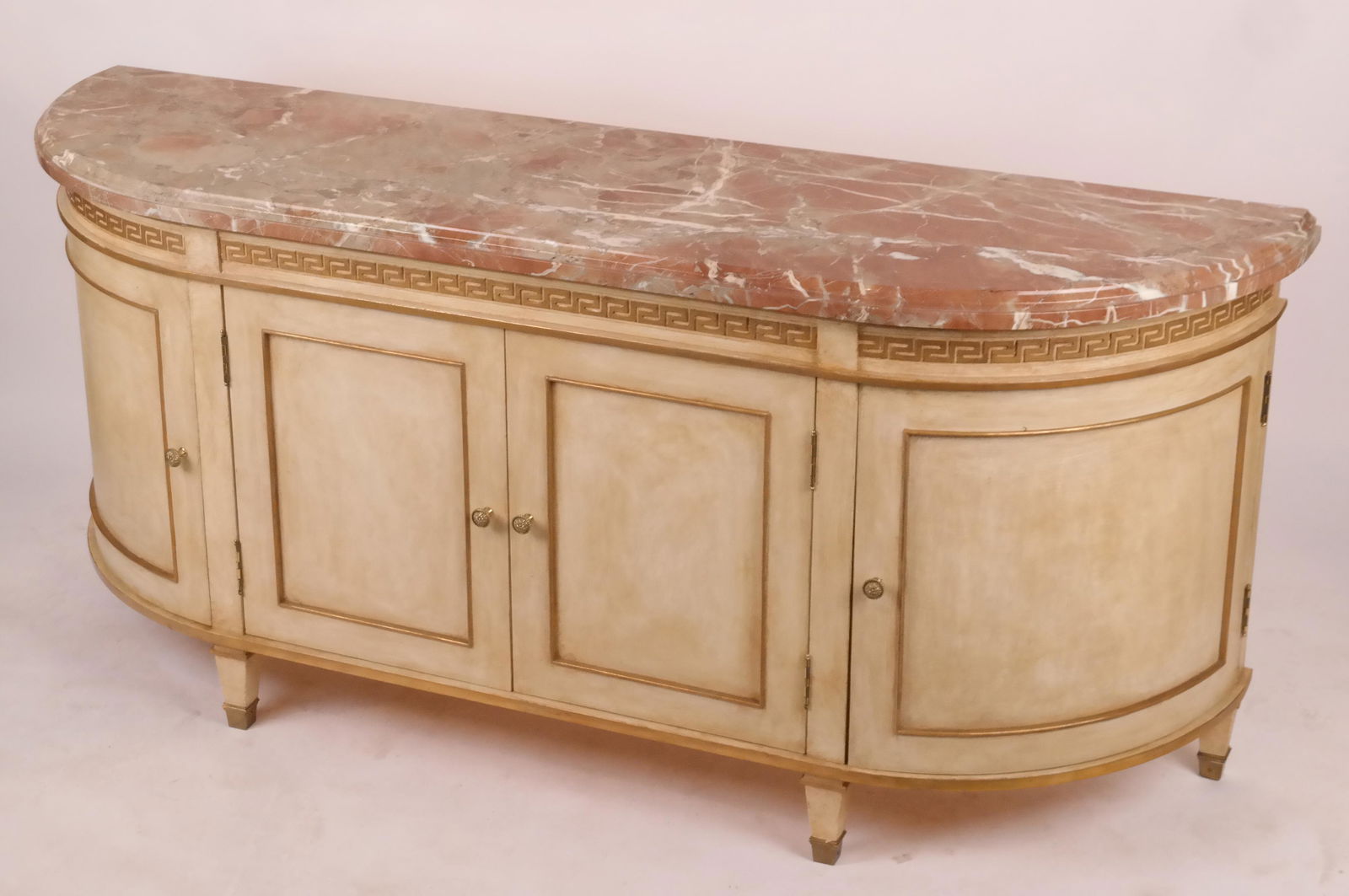 Neoclassical-Style Parcel Gilt Sideboard-Credenza (1 of 10)