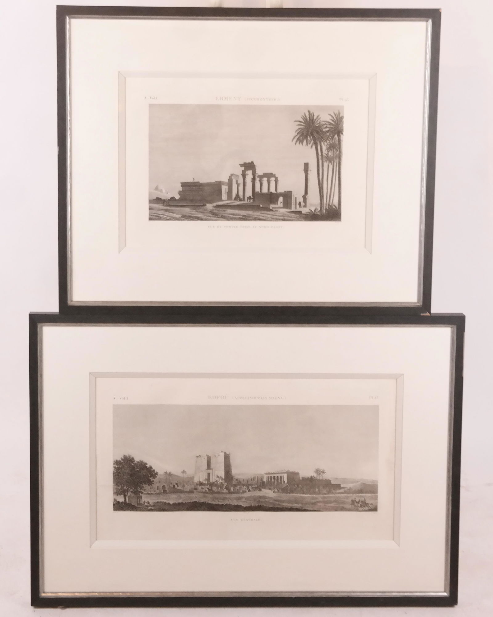 Pair of Engravings - Erment & Edfou (1 of 12)