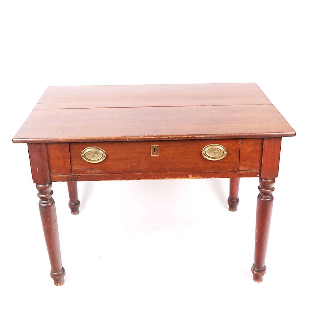 American Oak Desk / Table (1 of 7)