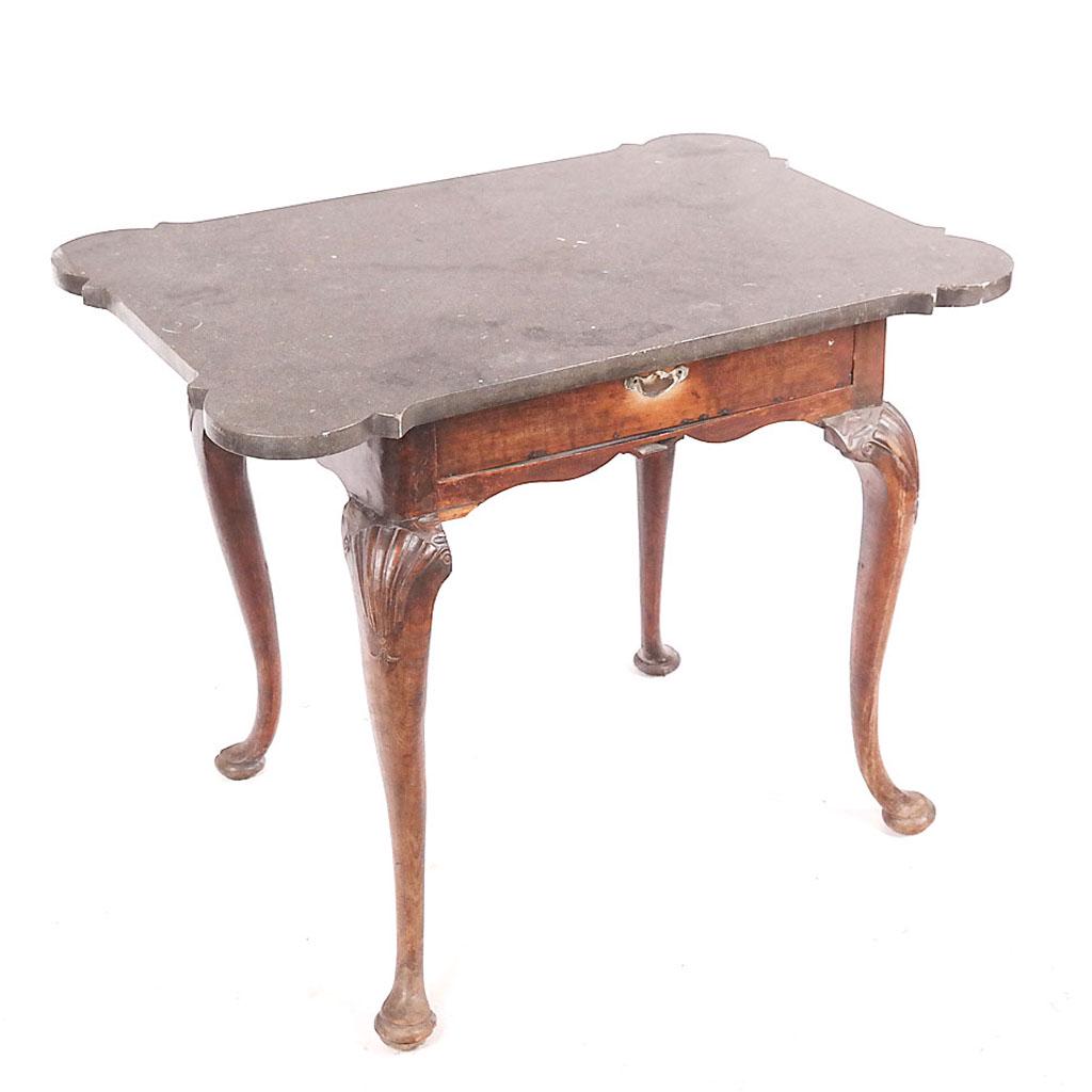 Antique Queen Anne Marble Top Table (1 of 12)