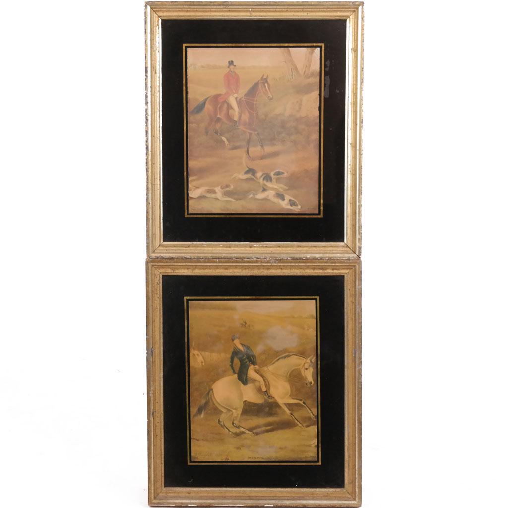 Two Framed Equestrian Prints (1 of 12)