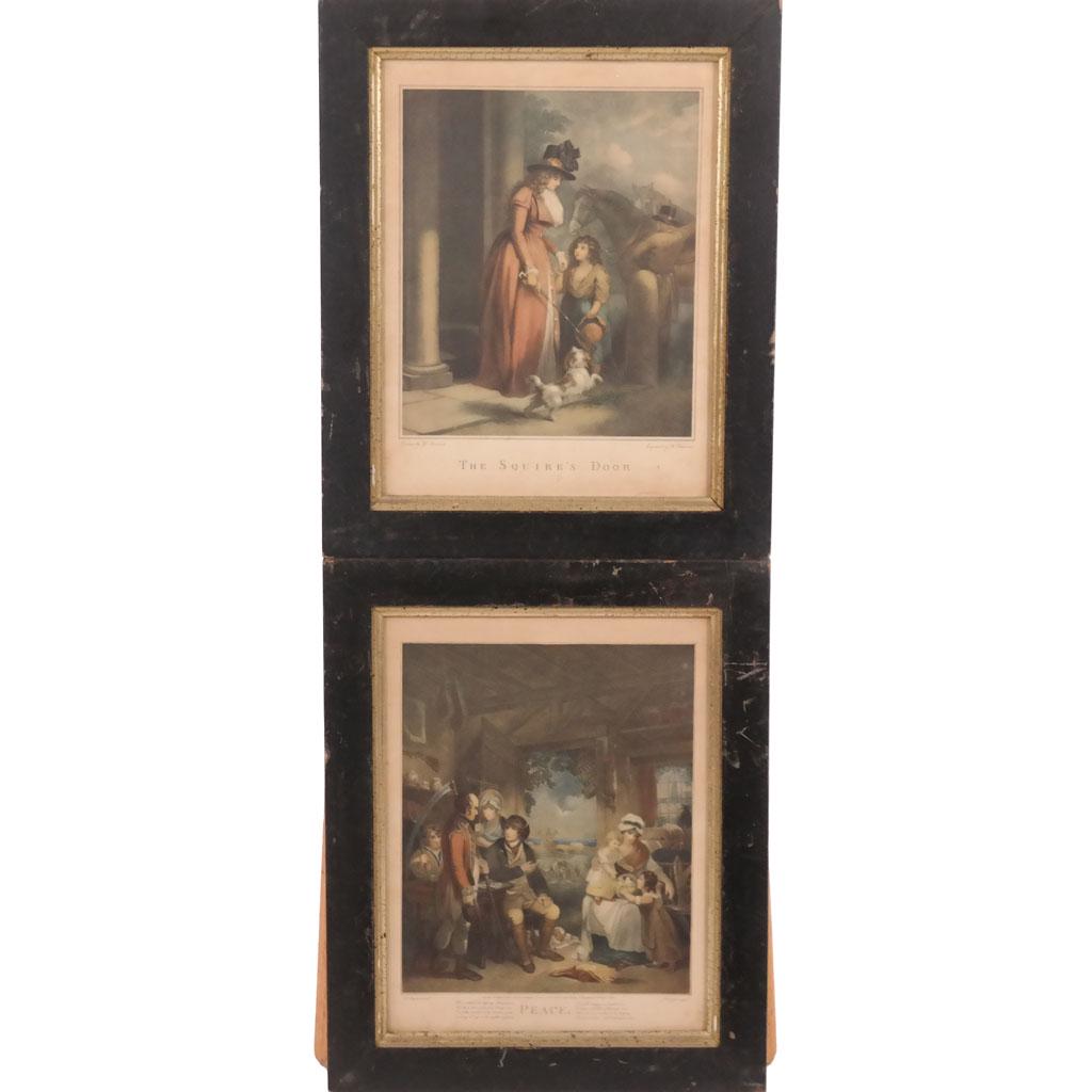Pair of 18th C. English Prints (1 of 9)