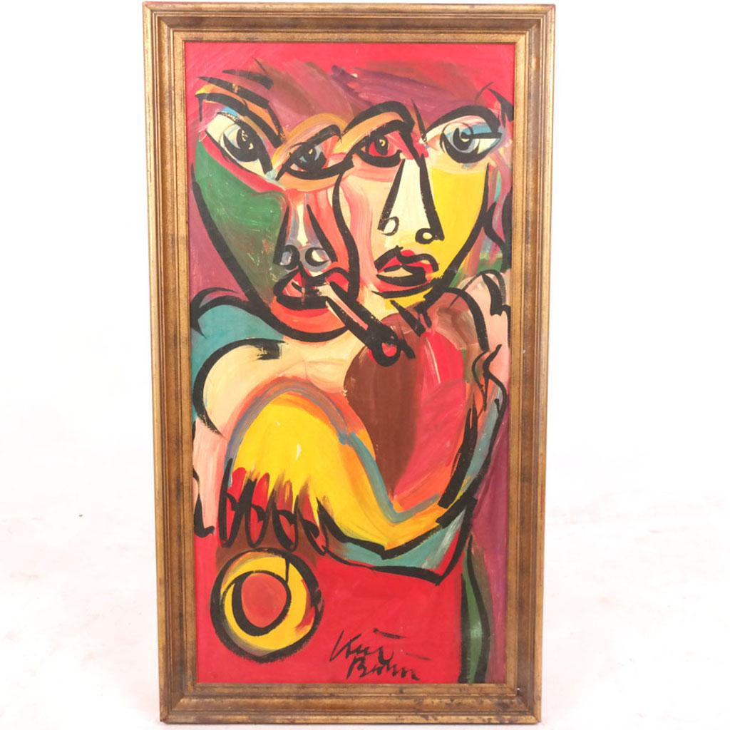 Peter Robert KEIL: Abstract - Oil Painting (1 of 6)