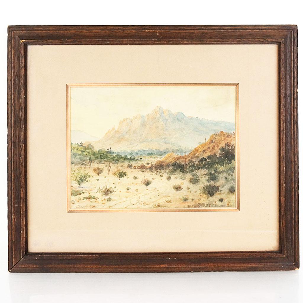 Frank COX: Mountain Landscape - Painting (1 of 7)