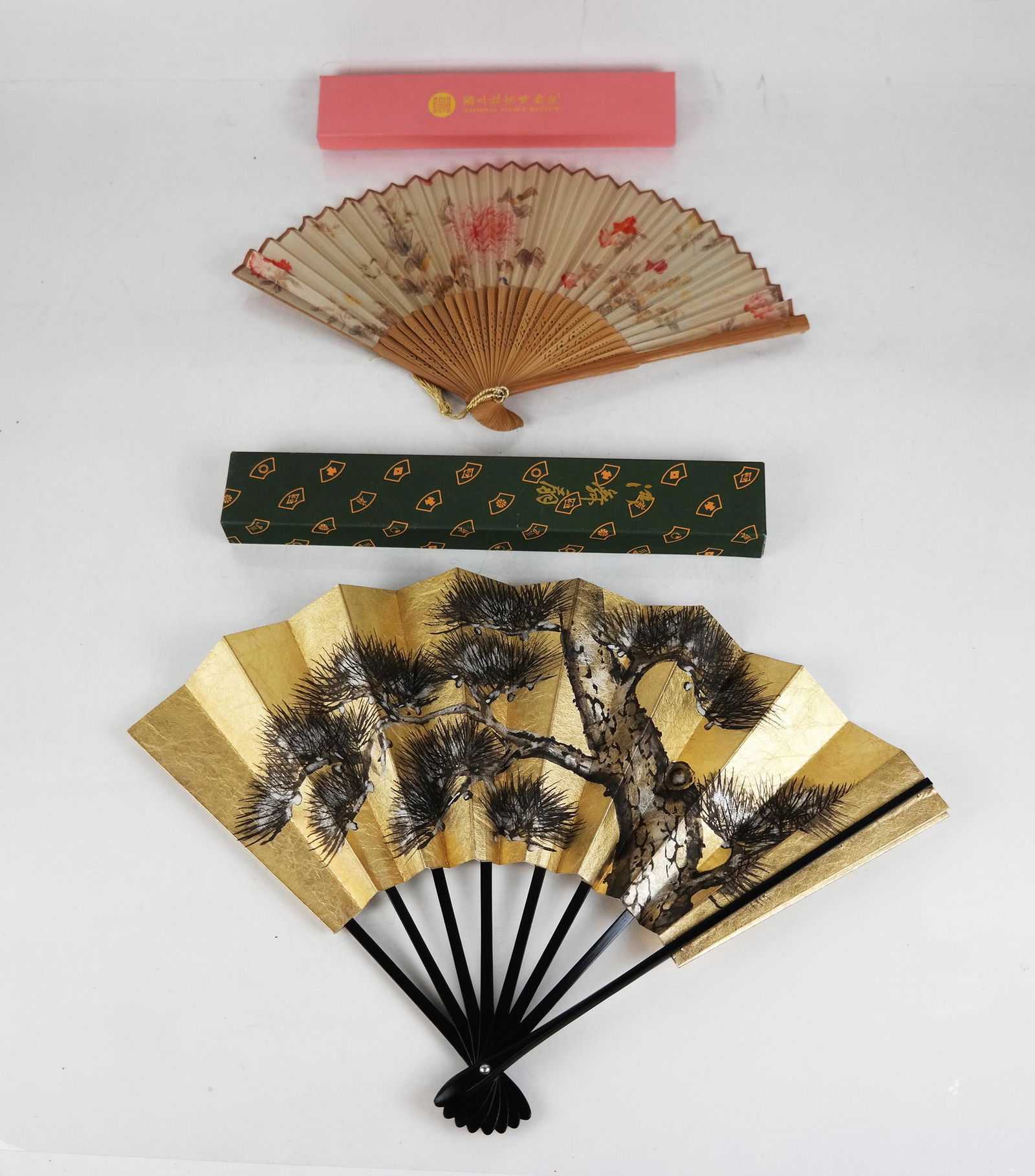 Pair of Modern Asian Fans (1 of 9)