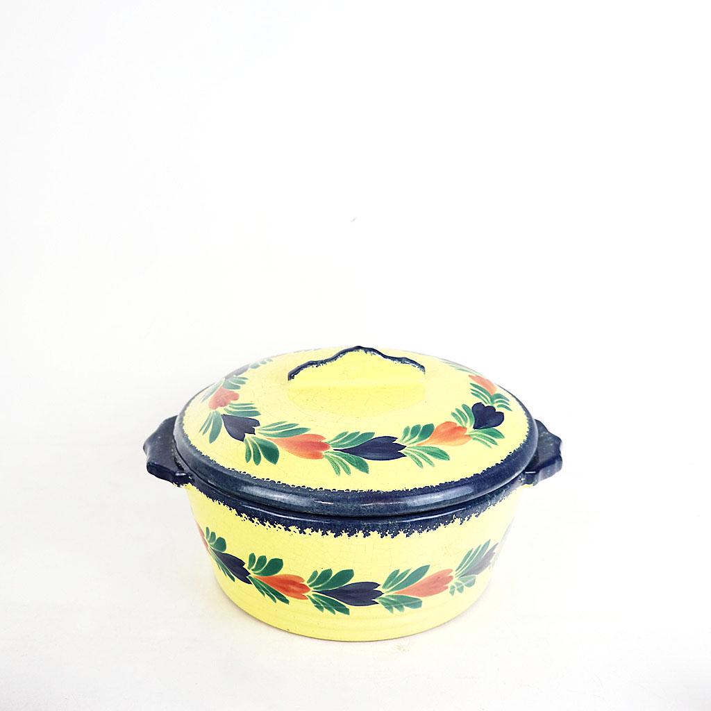 Hand-Painted French Quimper Ware (4 Pcs) (1 of 13)