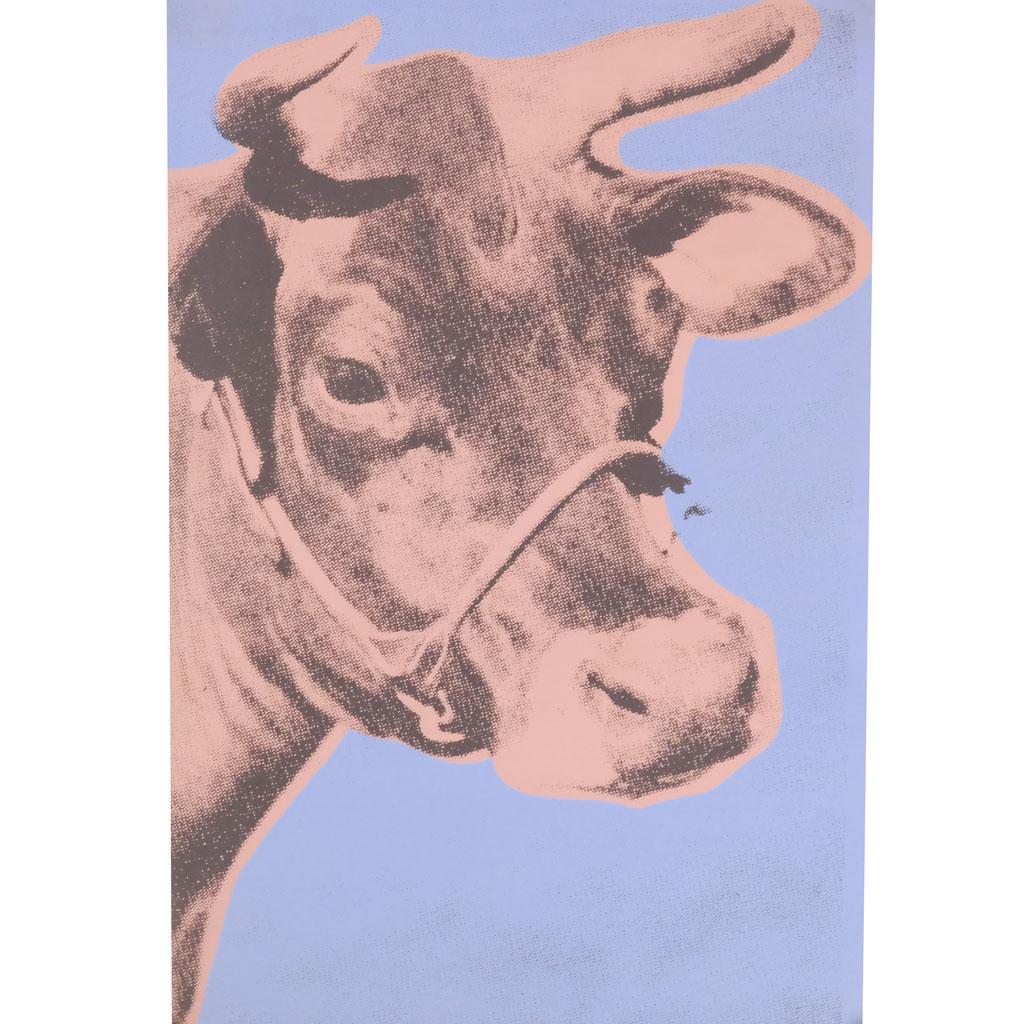Andy WARHOL: Purple Cow - Lithograph Poster (1 of 5)