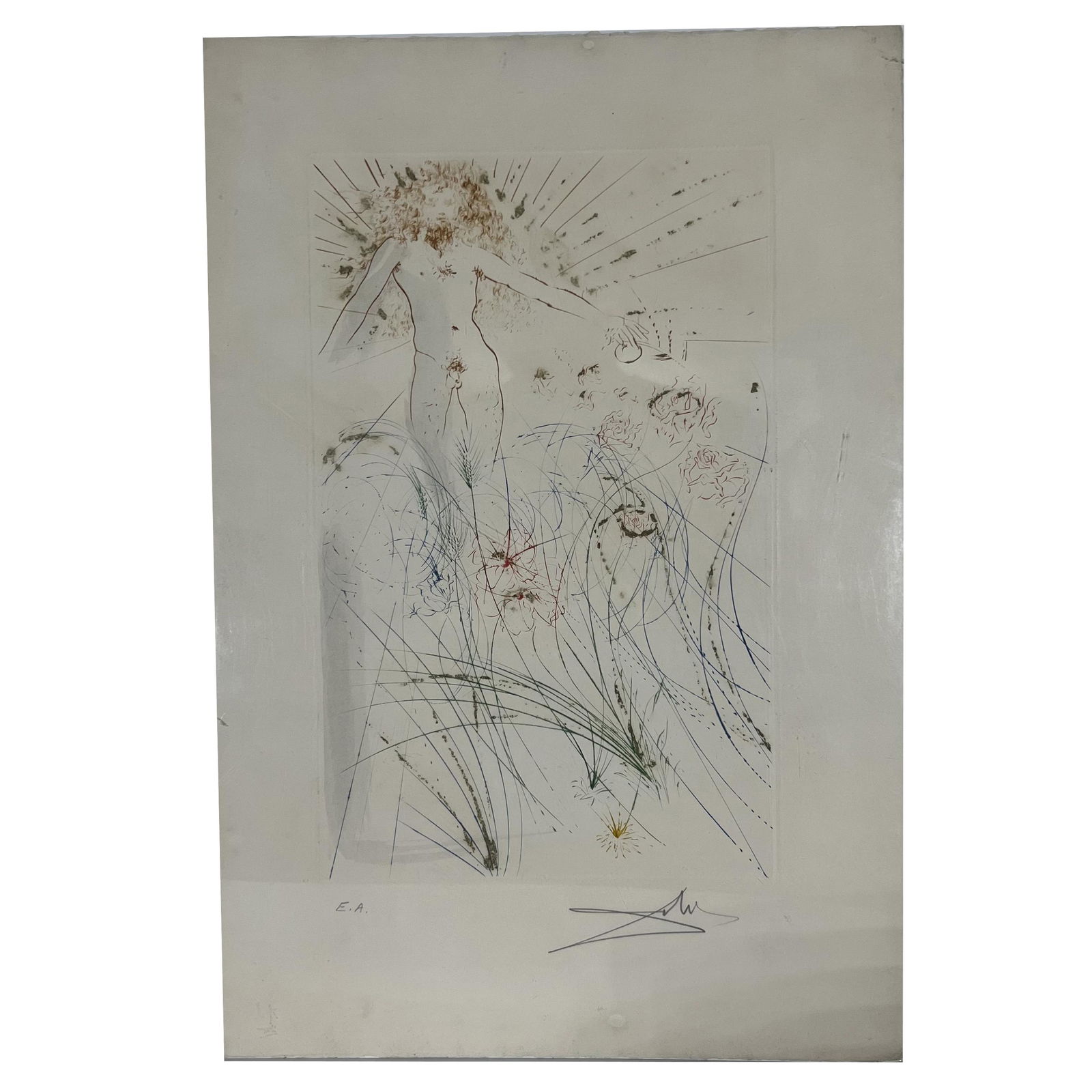 Salvador DALI: "I Am My Beloved..." - Etching (1 of 8)