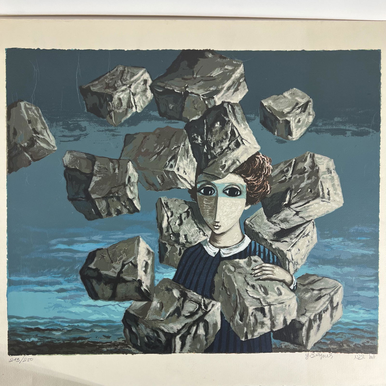 Yosl BERGNER: "Bella" - Lithograph (1 of 10)