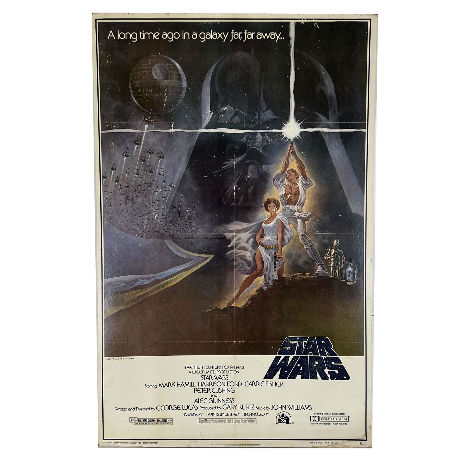 Star Wars 1977 Movie Poster (1 of 12)