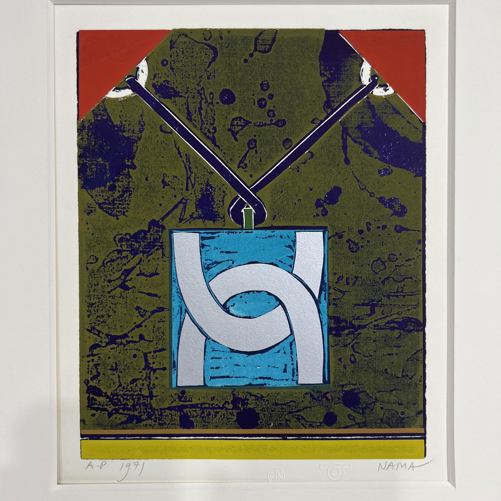 George NAMA: "Monument #6" (1971) (1 of 9)