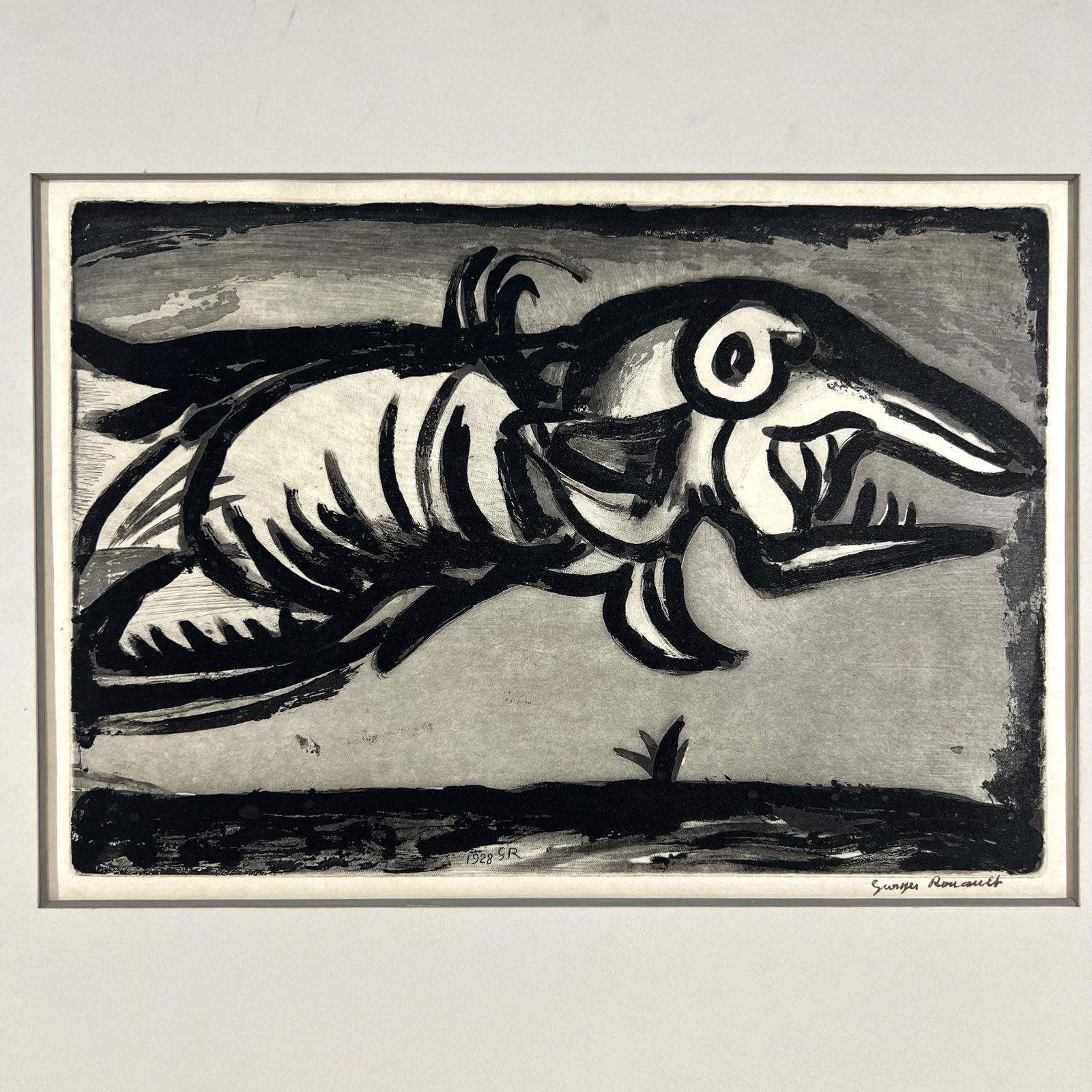 Georges ROUAULT: "Floating Dragon" (1928) (1 of 9)